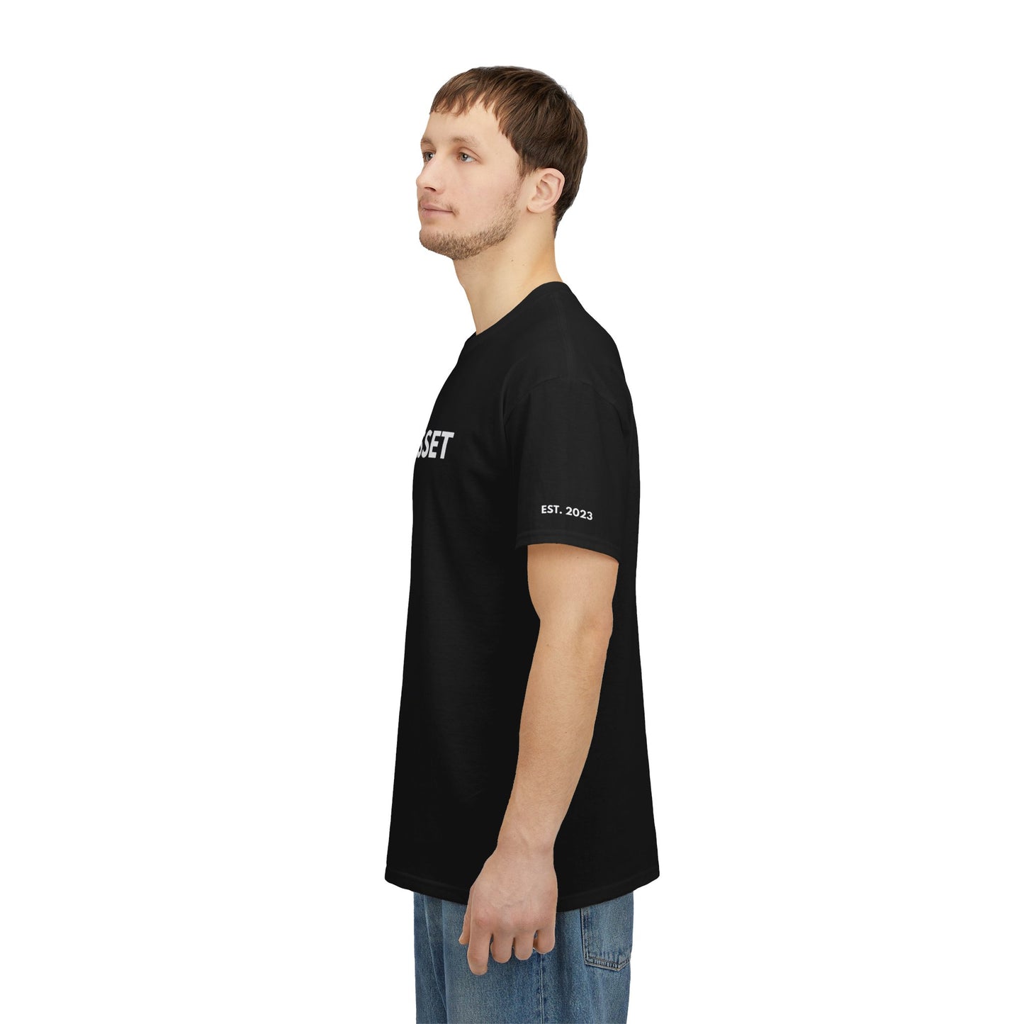 Empowering Statement Tee - I AM THE ASSET, Unisex Cotton Shirt for Motivation, Gift for Entrepreneurs, Casual Wear