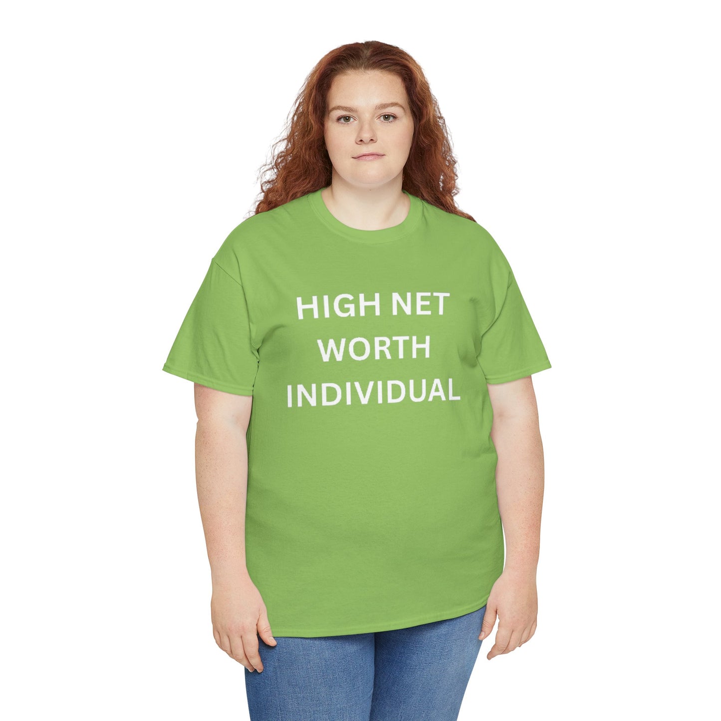 High Net Worth Individual Tee, Funny T-Shirt, Gift for Wealthy Friends, Casual Wear, Everyday Humor Shirt, Budget Friendly Style