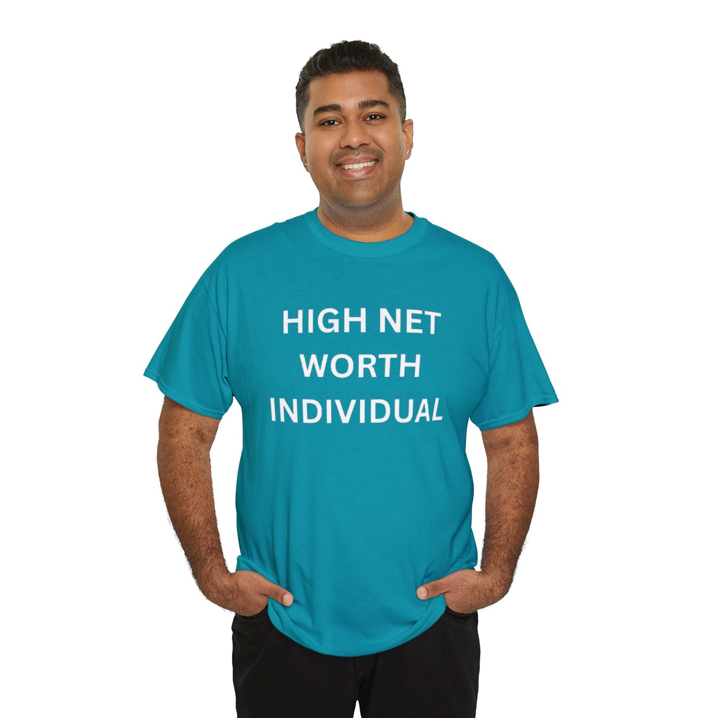 High Net Worth Individual Tee, Funny T-Shirt, Gift for Wealthy Friends, Casual Wear, Everyday Humor Shirt, Budget Friendly Style