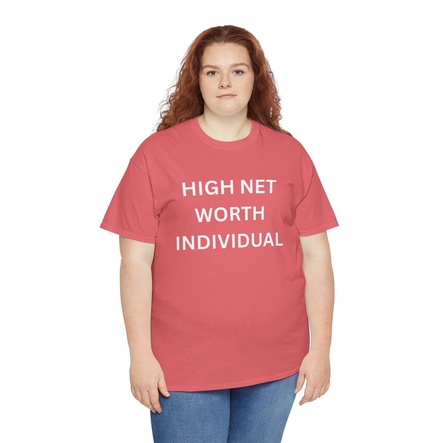 High Net Worth Individual Tee, Funny T-Shirt, Gift for Wealthy Friends, Casual Wear, Everyday Humor Shirt, Budget Friendly Style