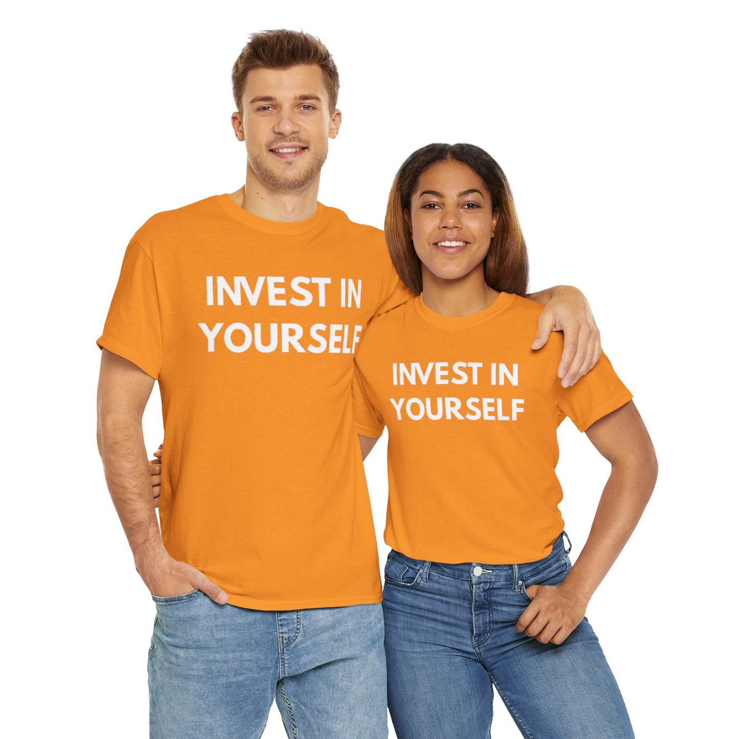 Empowering Message Tee - Invest in Yourself, Motivational Shirt, Unisex Cotton Tee, Gift for Entrepreneurs, Self-Care Apparel, Daily [...]