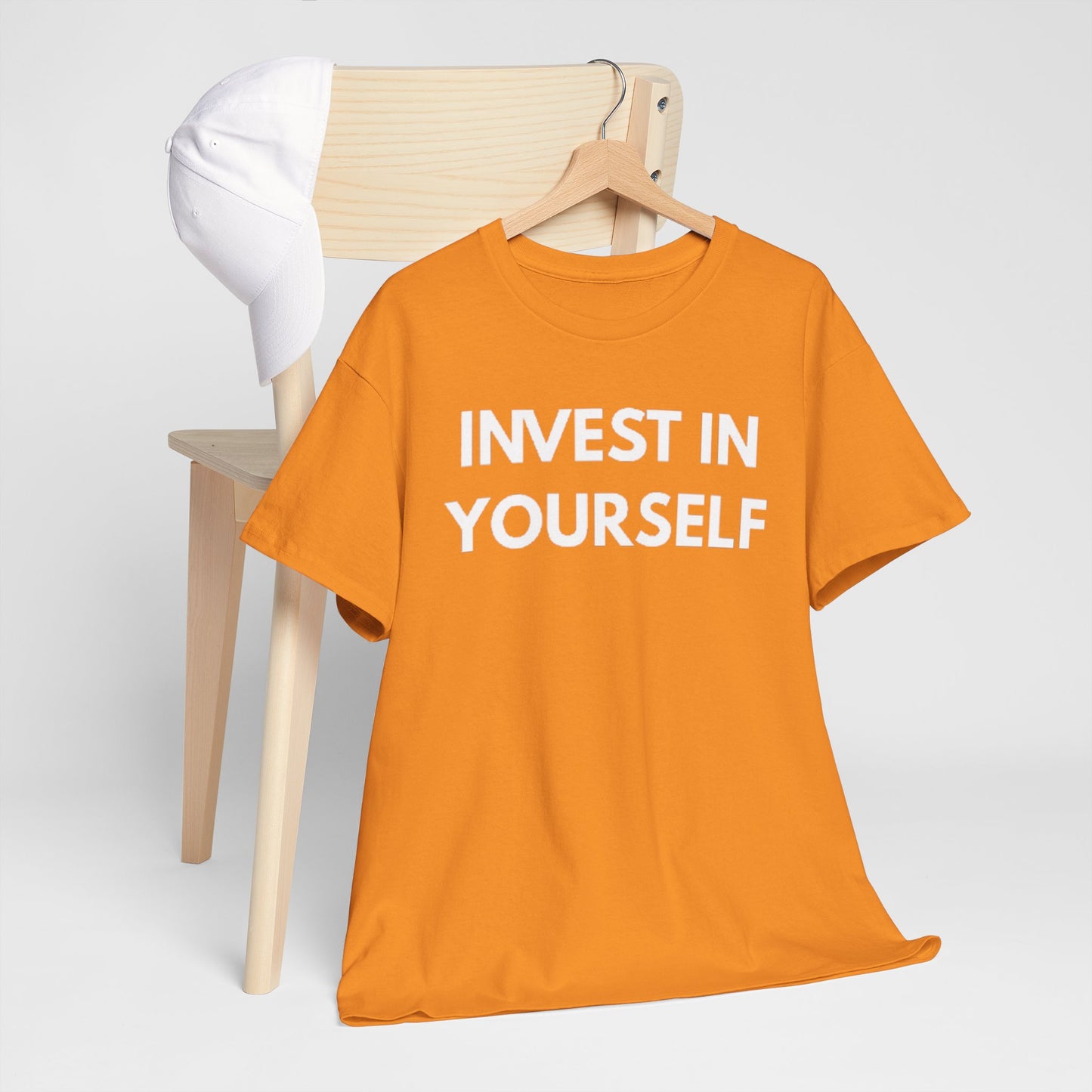 Empowering Message Tee - Invest in Yourself, Motivational Shirt, Unisex Cotton Tee, Gift for Entrepreneurs, Self-Care Apparel, Daily [...]