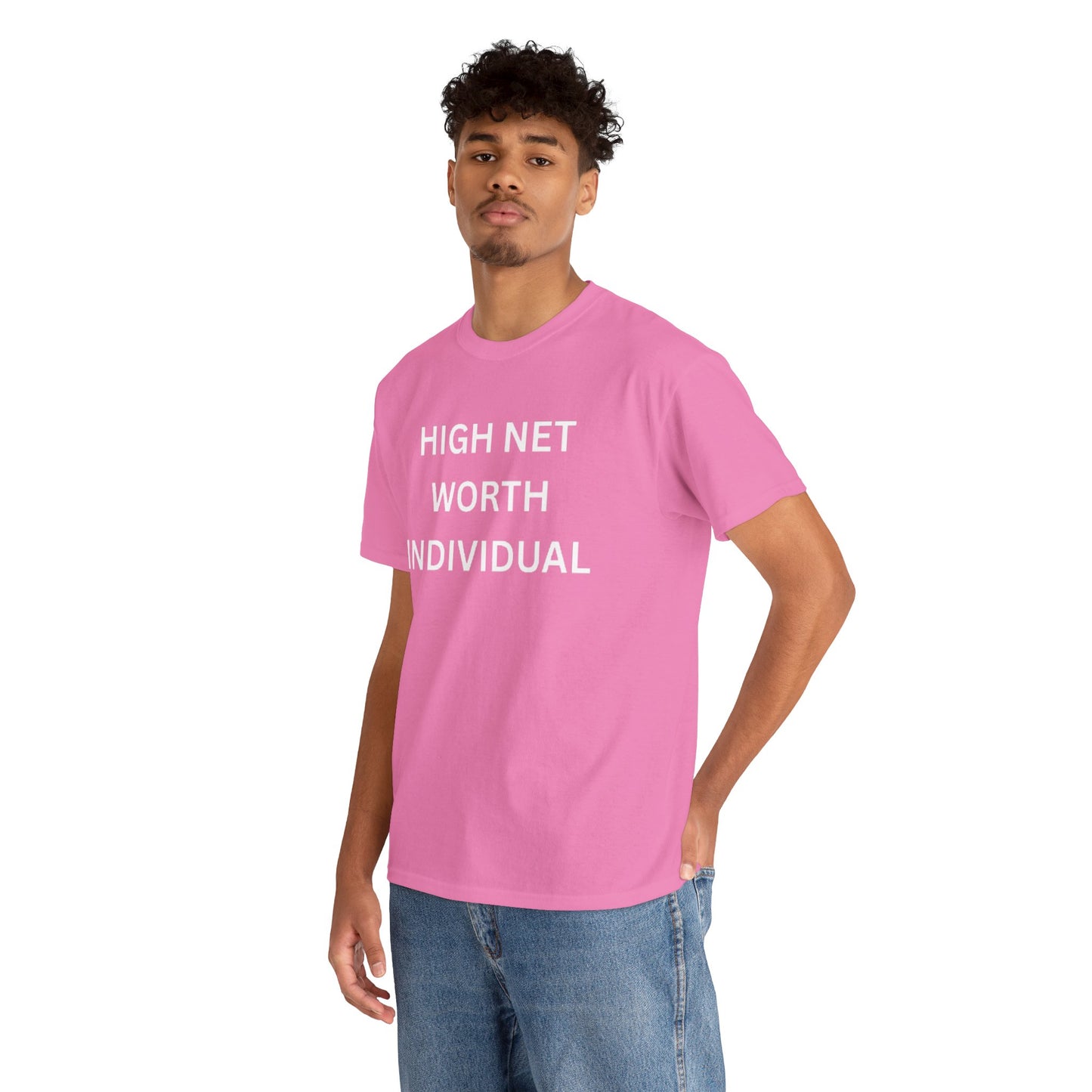 High Net Worth Individual Tee, Funny T-Shirt, Gift for Wealthy Friends, Casual Wear, Everyday Humor Shirt, Budget Friendly Style