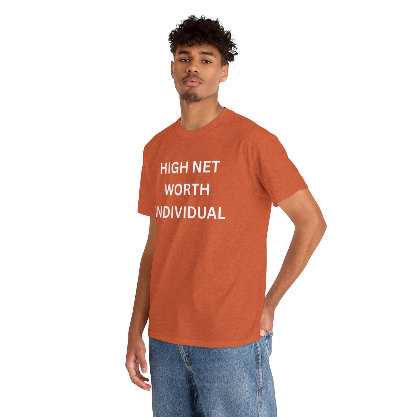 High Net Worth Individual Tee, Funny T-Shirt, Gift for Wealthy Friends, Casual Wear, Everyday Humor Shirt, Budget Friendly Style