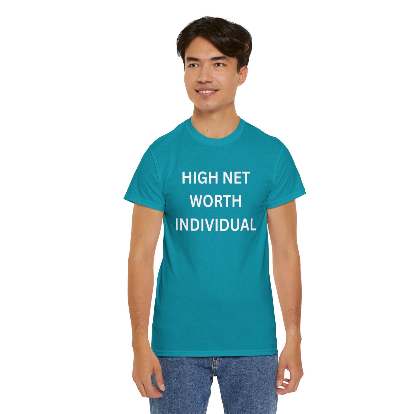 High Net Worth Individual Tee, Funny T-Shirt, Gift for Wealthy Friends, Casual Wear, Everyday Humor Shirt, Budget Friendly Style