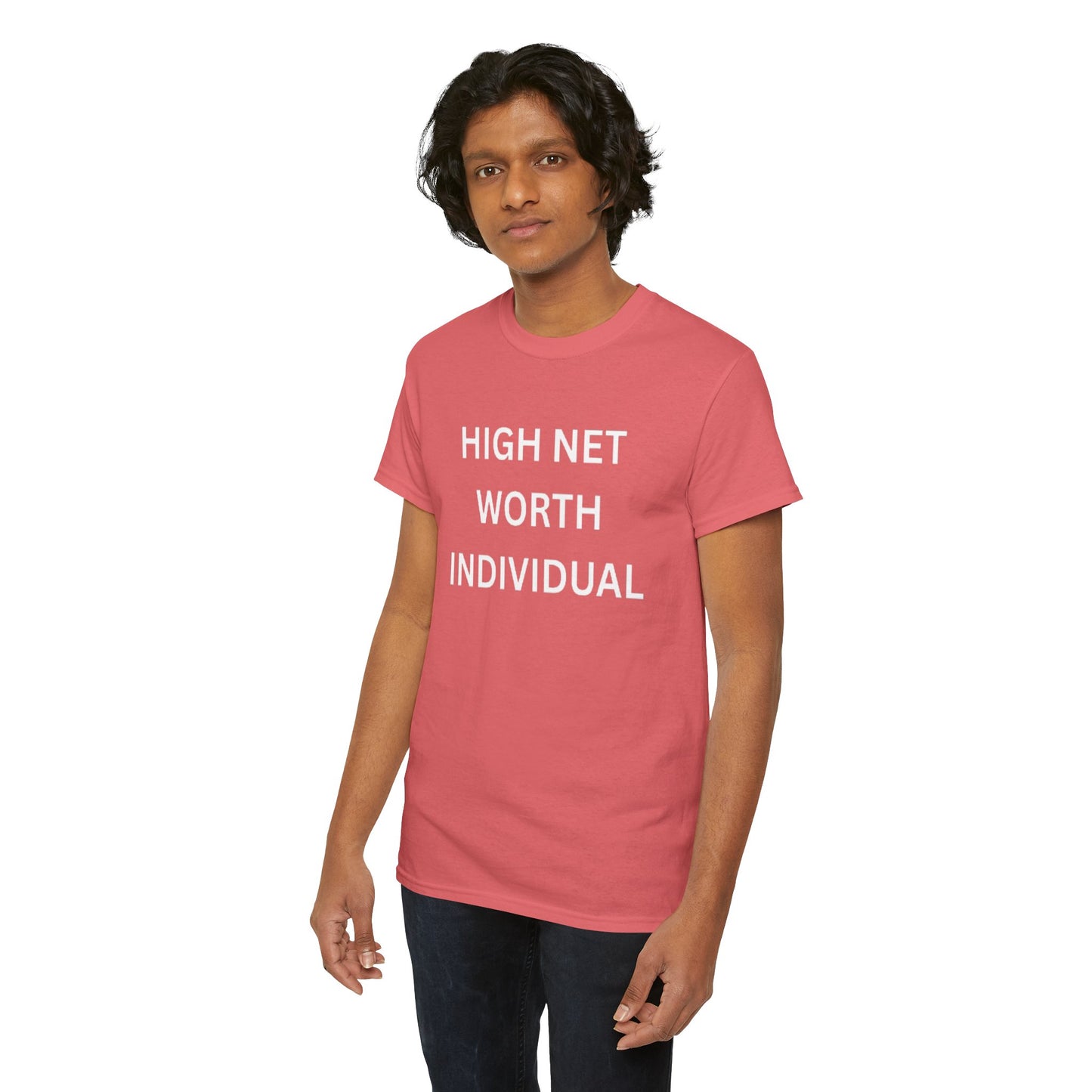 High Net Worth Individual Tee, Funny T-Shirt, Gift for Wealthy Friends, Casual Wear, Everyday Humor Shirt, Budget Friendly Style