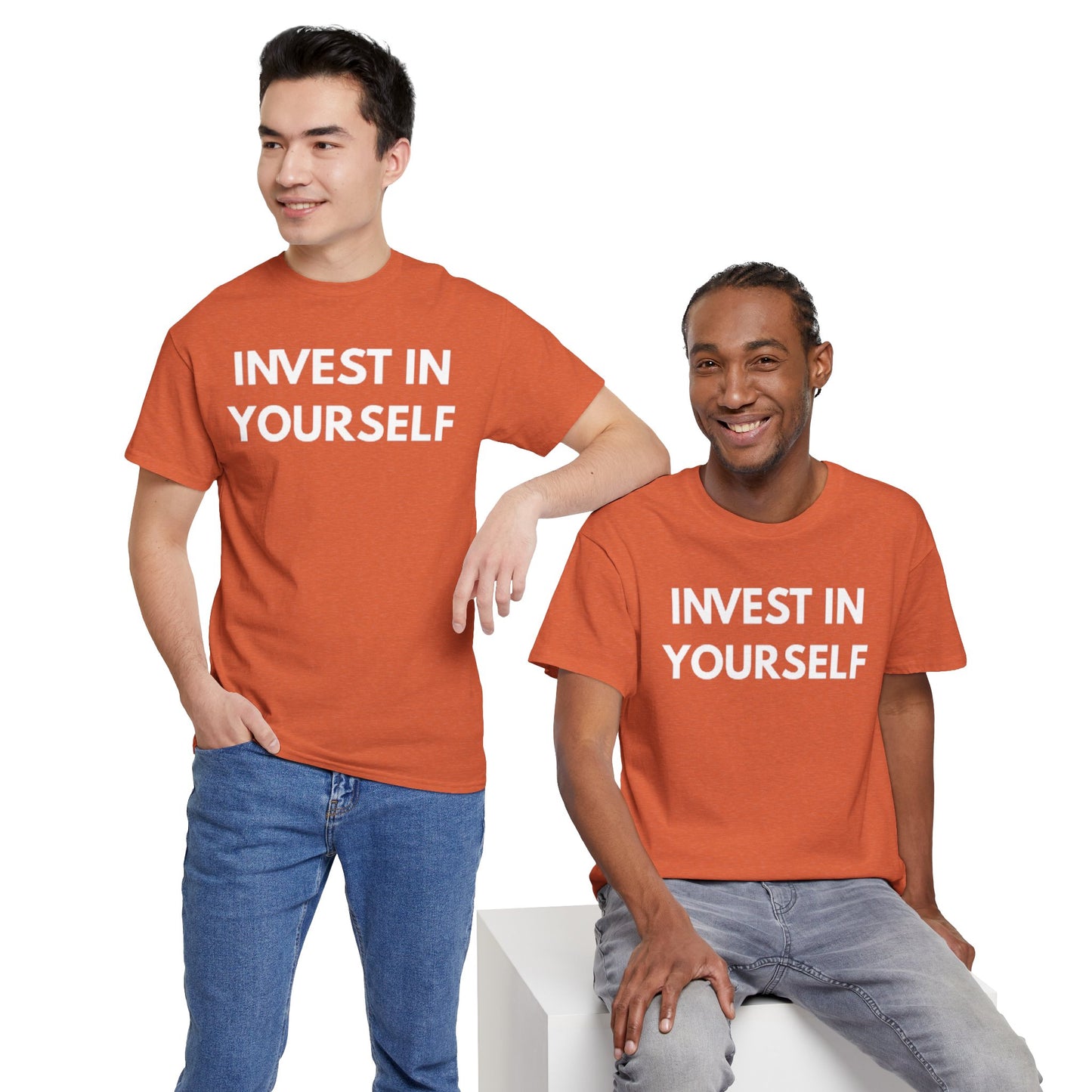 Empowering Message Tee - Invest in Yourself, Motivational Shirt, Unisex Cotton Tee, Gift for Entrepreneurs, Self-Care Apparel, Daily [...]