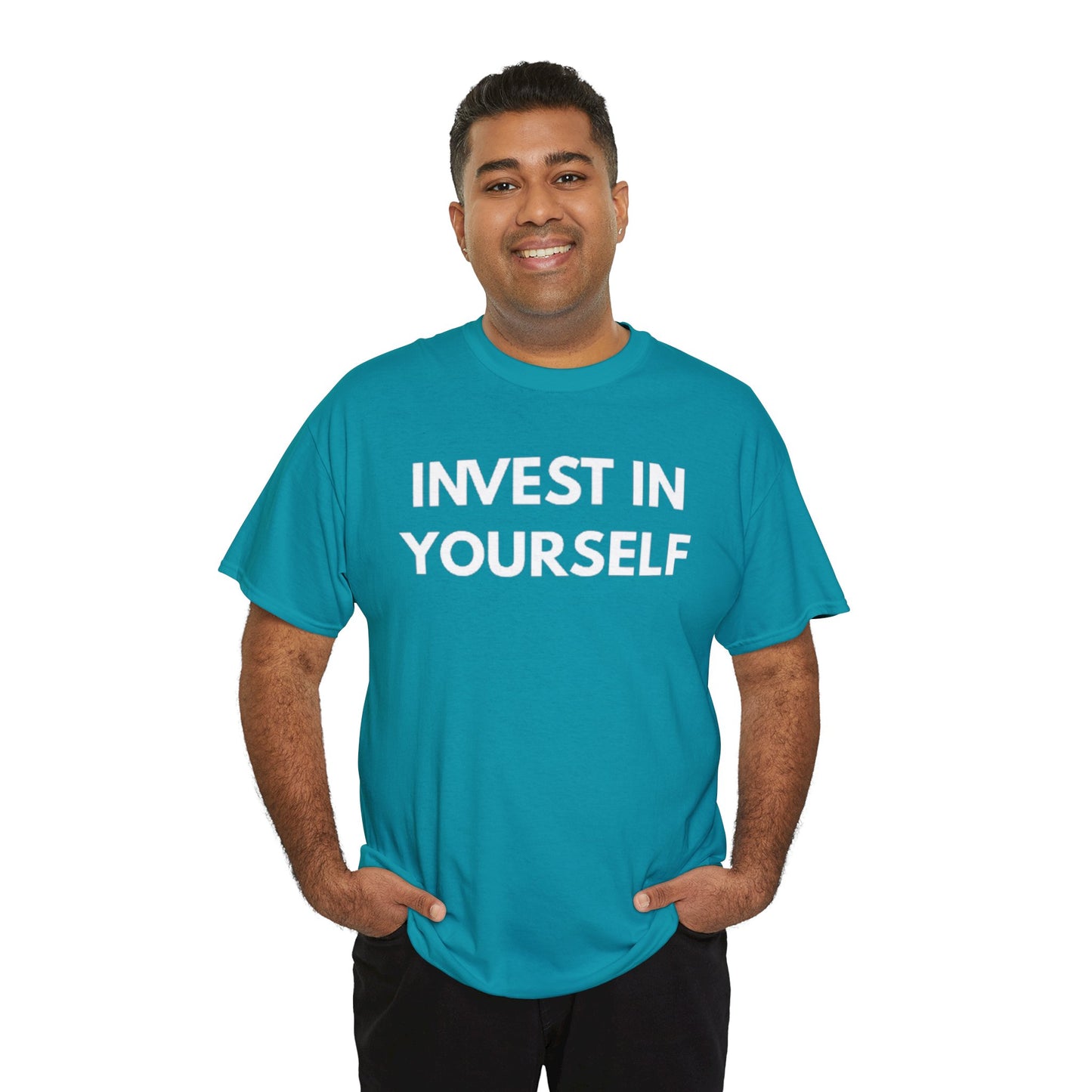 Empowering Message Tee - Invest in Yourself, Motivational Shirt, Unisex Cotton Tee, Gift for Entrepreneurs, Self-Care Apparel, Daily [...]