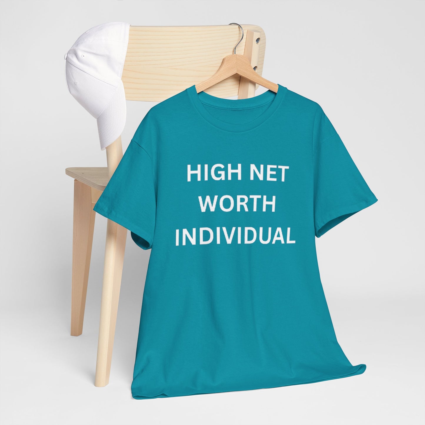 High Net Worth Individual Tee, Funny T-Shirt, Gift for Wealthy Friends, Casual Wear, Everyday Humor Shirt, Budget Friendly Style