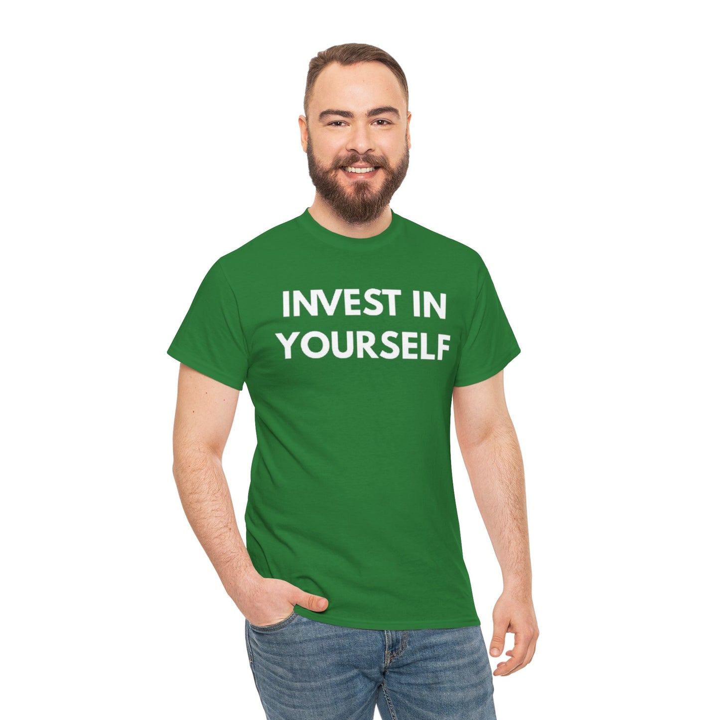 Empowering Message Tee - Invest in Yourself, Motivational Shirt, Unisex Cotton Tee, Gift for Entrepreneurs, Self-Care Apparel, Daily [...]