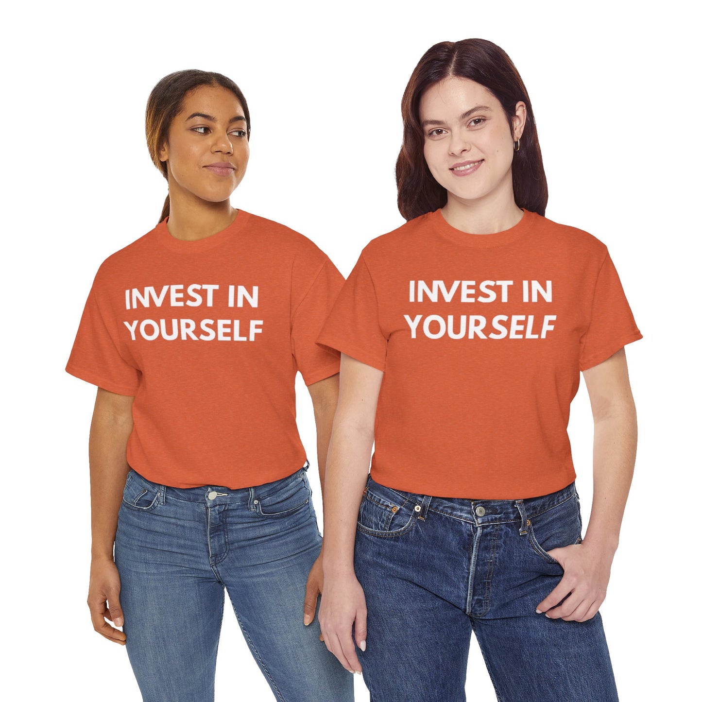 Empowering Message Tee - Invest in Yourself, Motivational Shirt, Unisex Cotton Tee, Gift for Entrepreneurs, Self-Care Apparel, Daily [...]