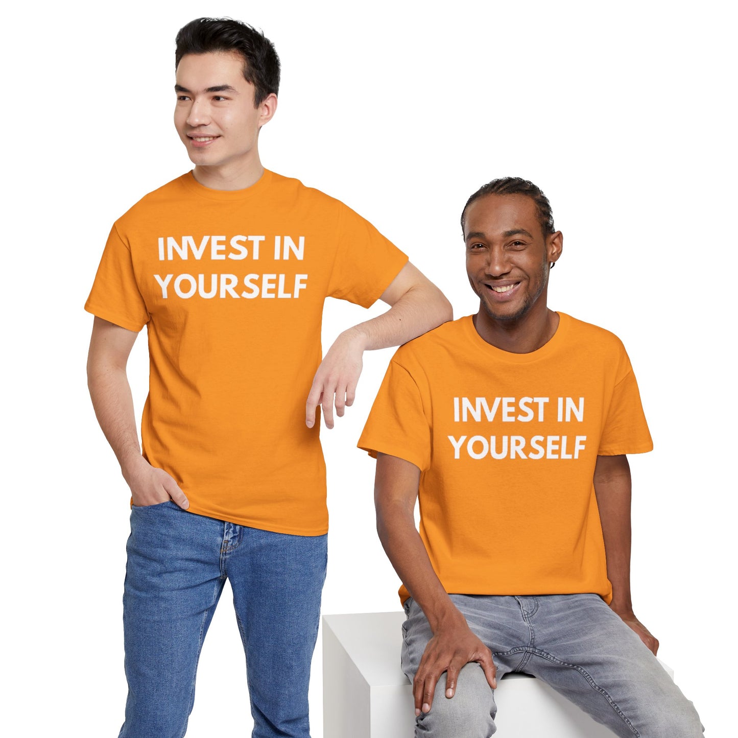 Empowering Message Tee - Invest in Yourself, Motivational Shirt, Unisex Cotton Tee, Gift for Entrepreneurs, Self-Care Apparel, Daily [...]