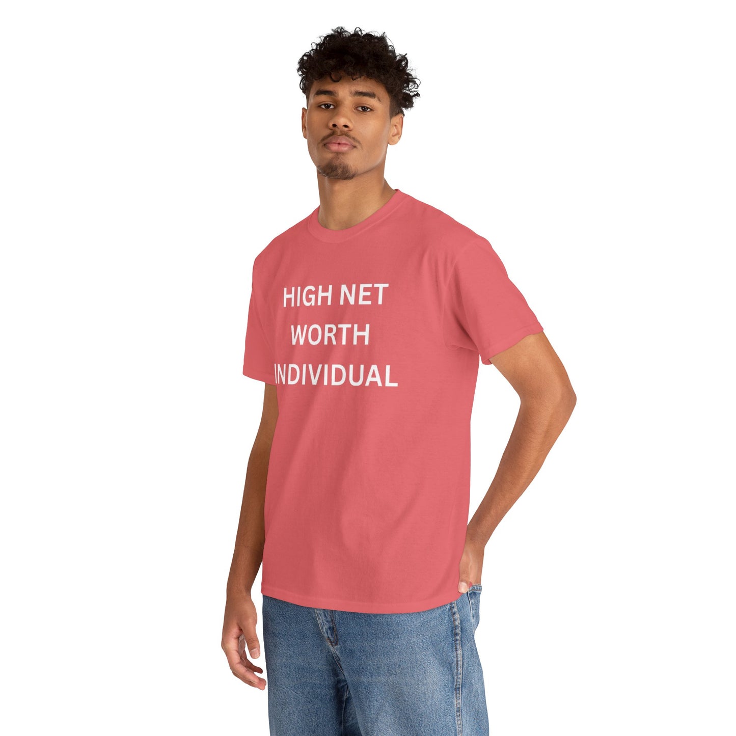 High Net Worth Individual Tee, Funny T-Shirt, Gift for Wealthy Friends, Casual Wear, Everyday Humor Shirt, Budget Friendly Style