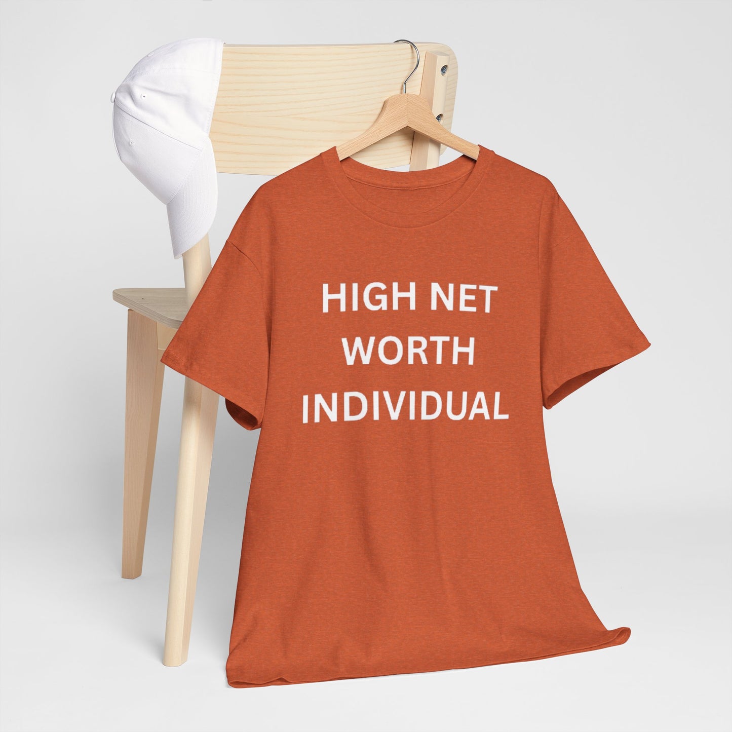 High Net Worth Individual Tee, Funny T-Shirt, Gift for Wealthy Friends, Casual Wear, Everyday Humor Shirt, Budget Friendly Style