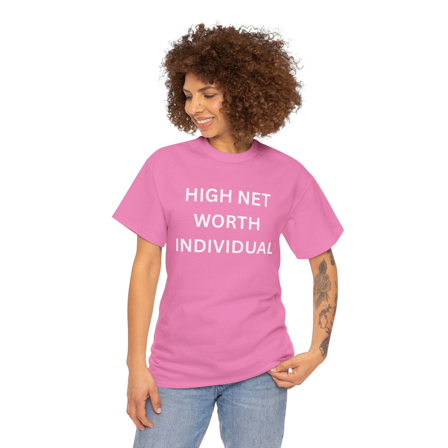 High Net Worth Individual Tee, Funny T-Shirt, Gift for Wealthy Friends, Casual Wear, Everyday Humor Shirt, Budget Friendly Style
