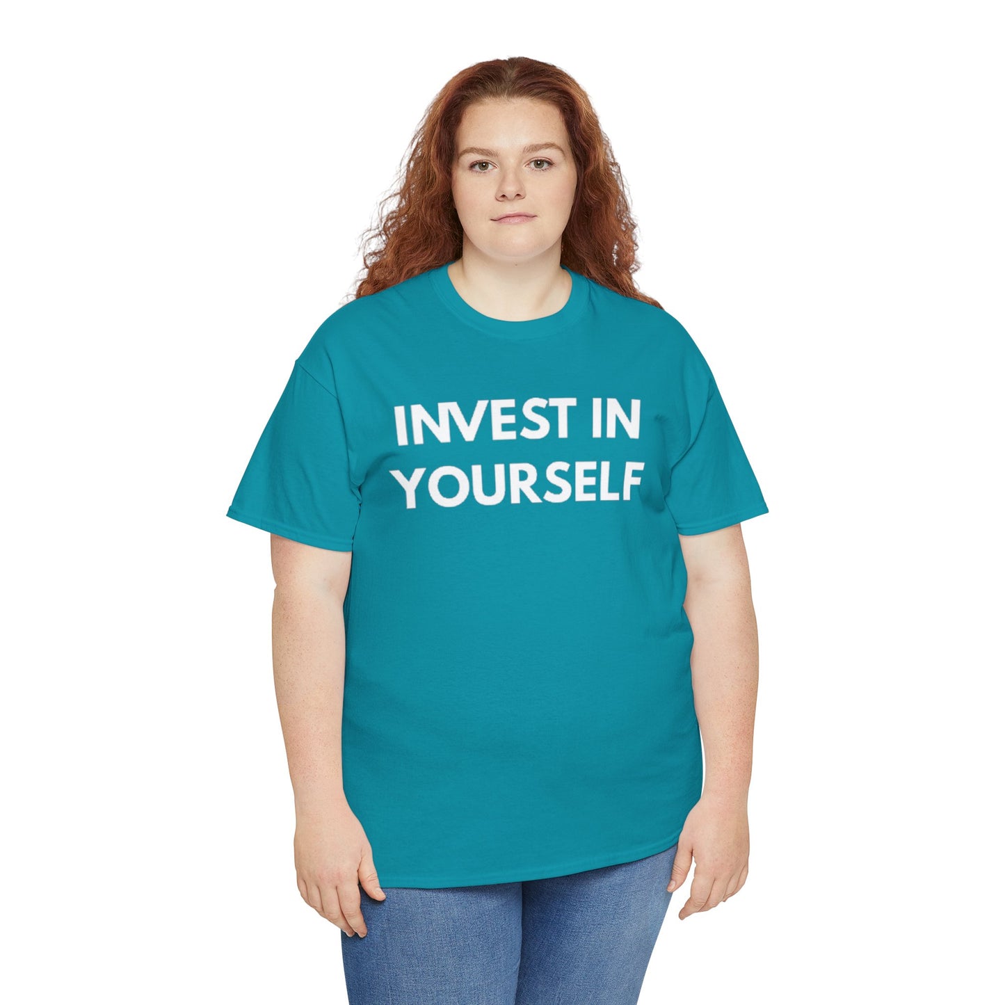 Empowering Message Tee - Invest in Yourself, Motivational Shirt, Unisex Cotton Tee, Gift for Entrepreneurs, Self-Care Apparel, Daily [...]