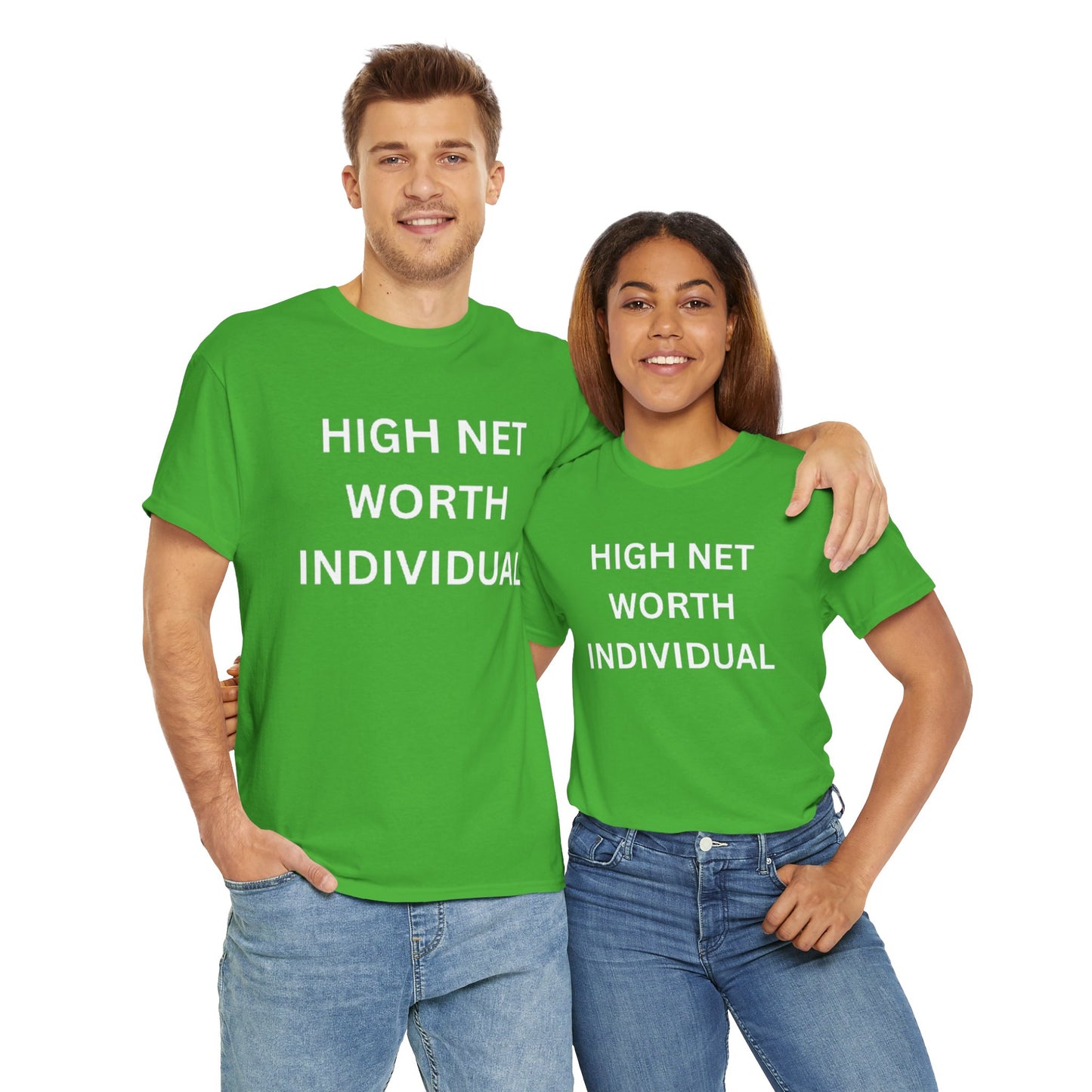 High Net Worth Individual Tee, Funny T-Shirt, Gift for Wealthy Friends, Casual Wear, Everyday Humor Shirt, Budget Friendly Style