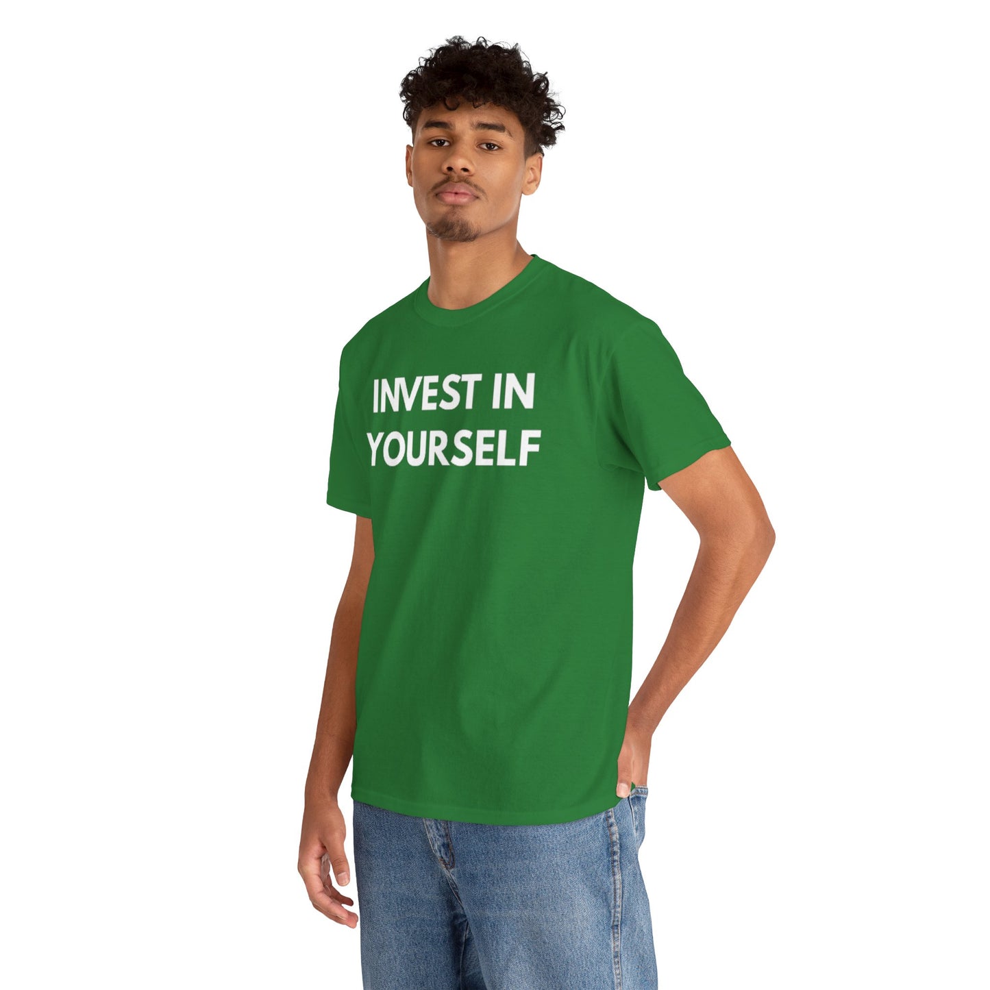 Empowering Message Tee - Invest in Yourself, Motivational Shirt, Unisex Cotton Tee, Gift for Entrepreneurs, Self-Care Apparel, Daily [...]