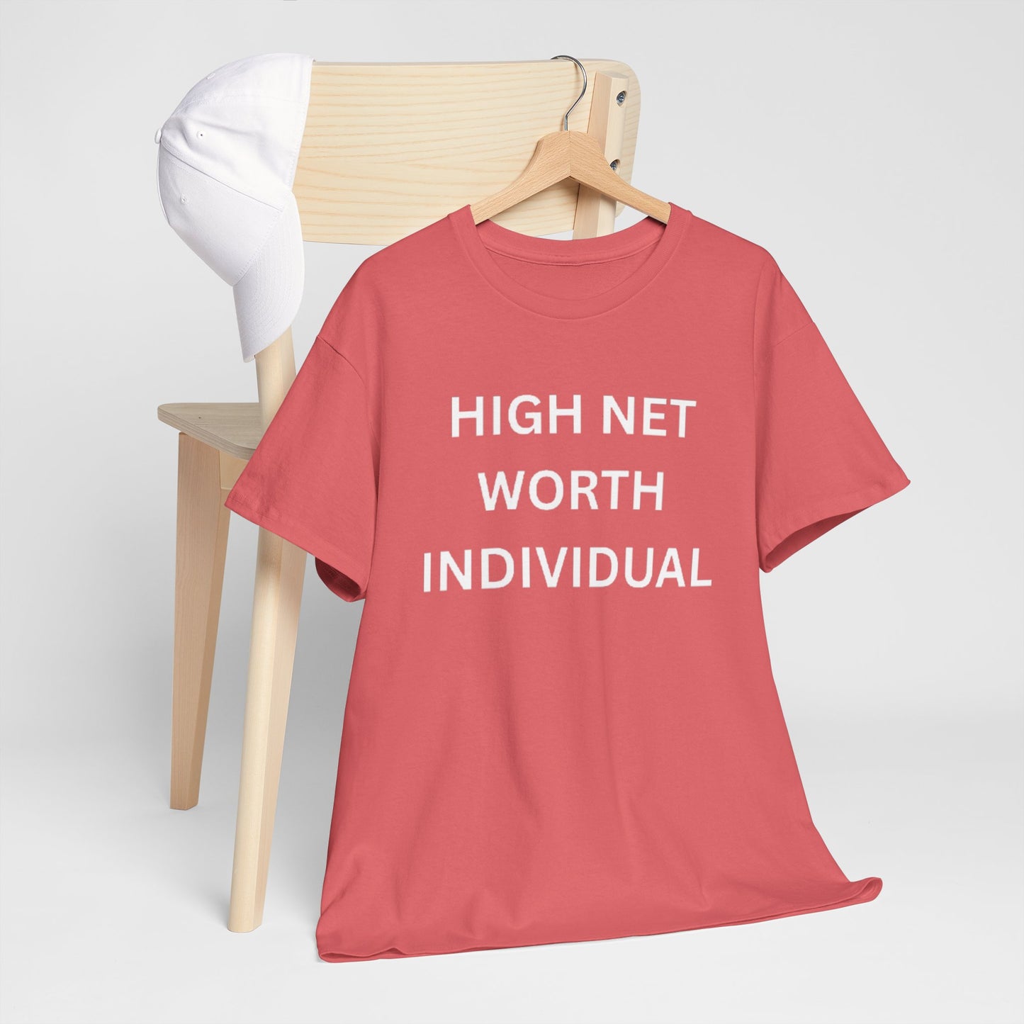 High Net Worth Individual Tee, Funny T-Shirt, Gift for Wealthy Friends, Casual Wear, Everyday Humor Shirt, Budget Friendly Style