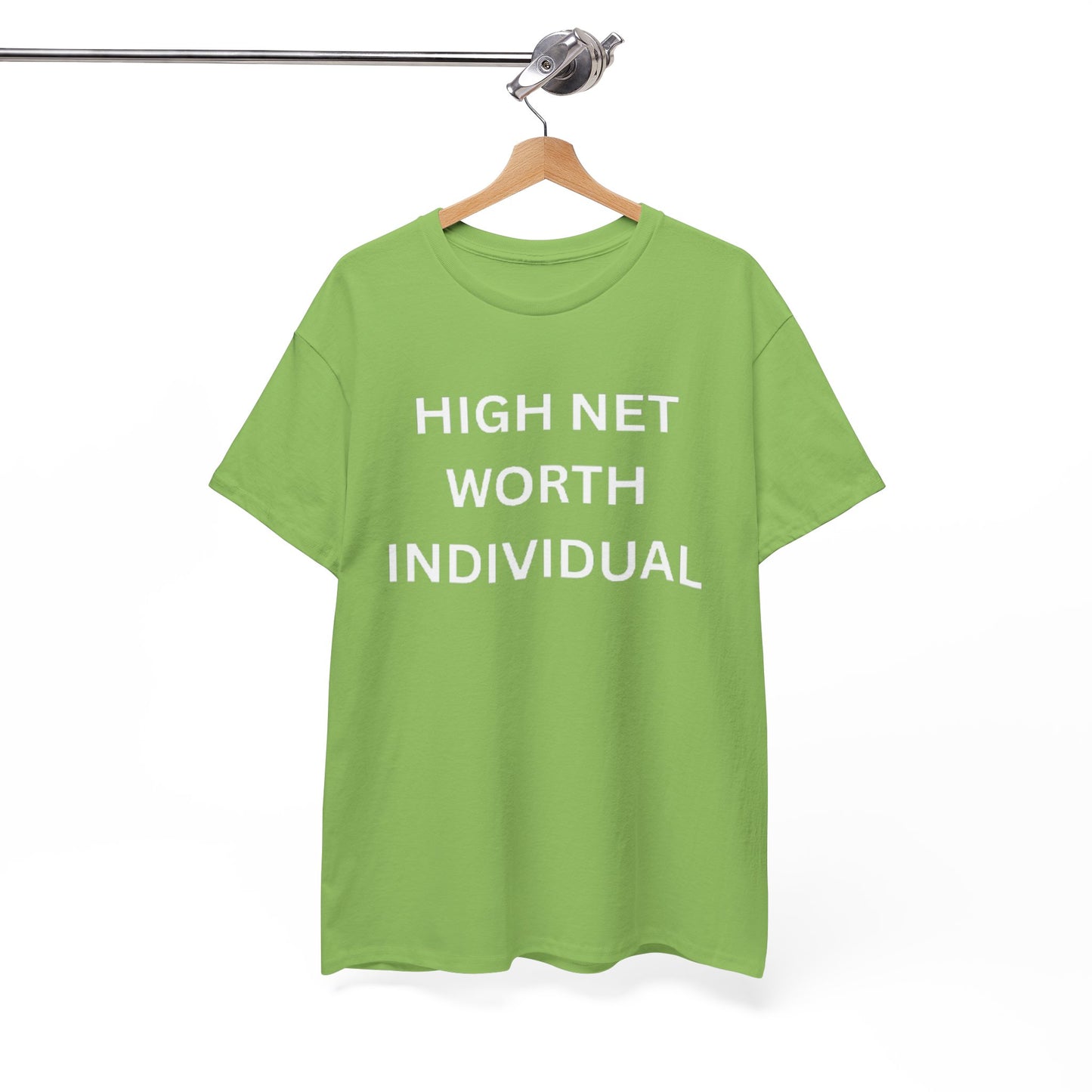 High Net Worth Individual Tee, Funny T-Shirt, Gift for Wealthy Friends, Casual Wear, Everyday Humor Shirt, Budget Friendly Style