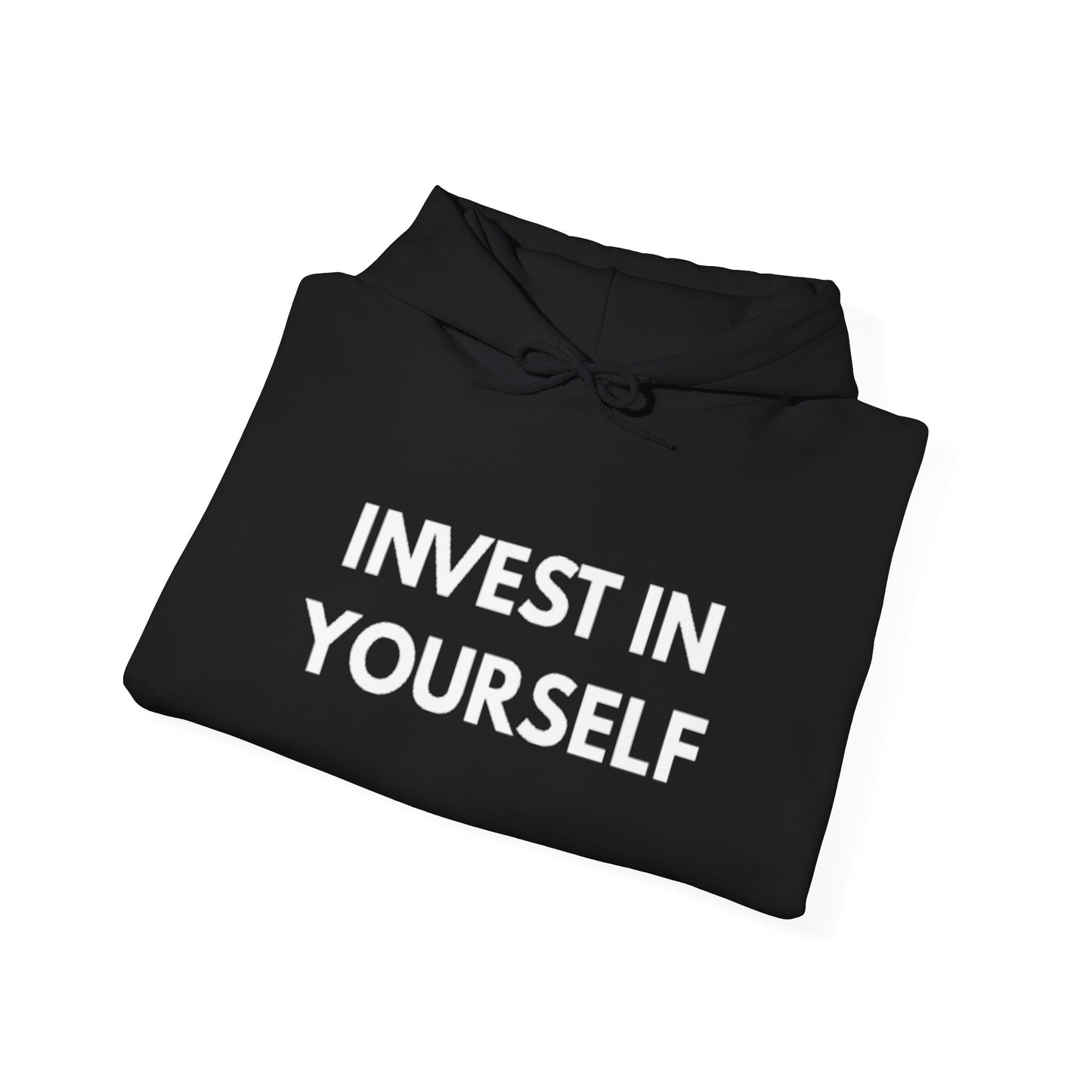 Invest In Yourself Hoodie, Motivational Sweatshirt for Self-Care, Unisex Comfortable Hoodie, Gift for Friends, Cozy Everyday Wear