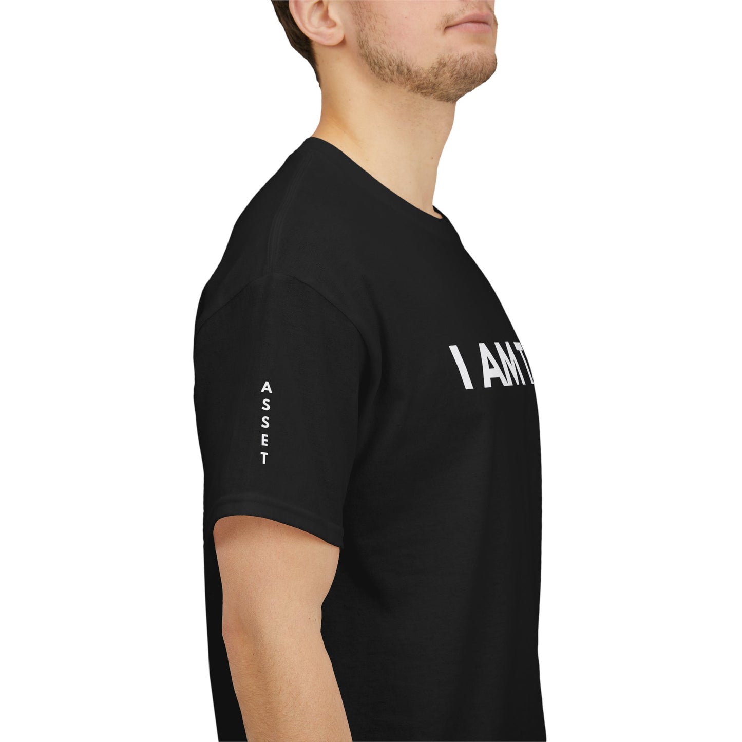 Empowering Statement Tee - I AM THE ASSET, Unisex Cotton Shirt for Motivation, Gift for Entrepreneurs, Casual Wear