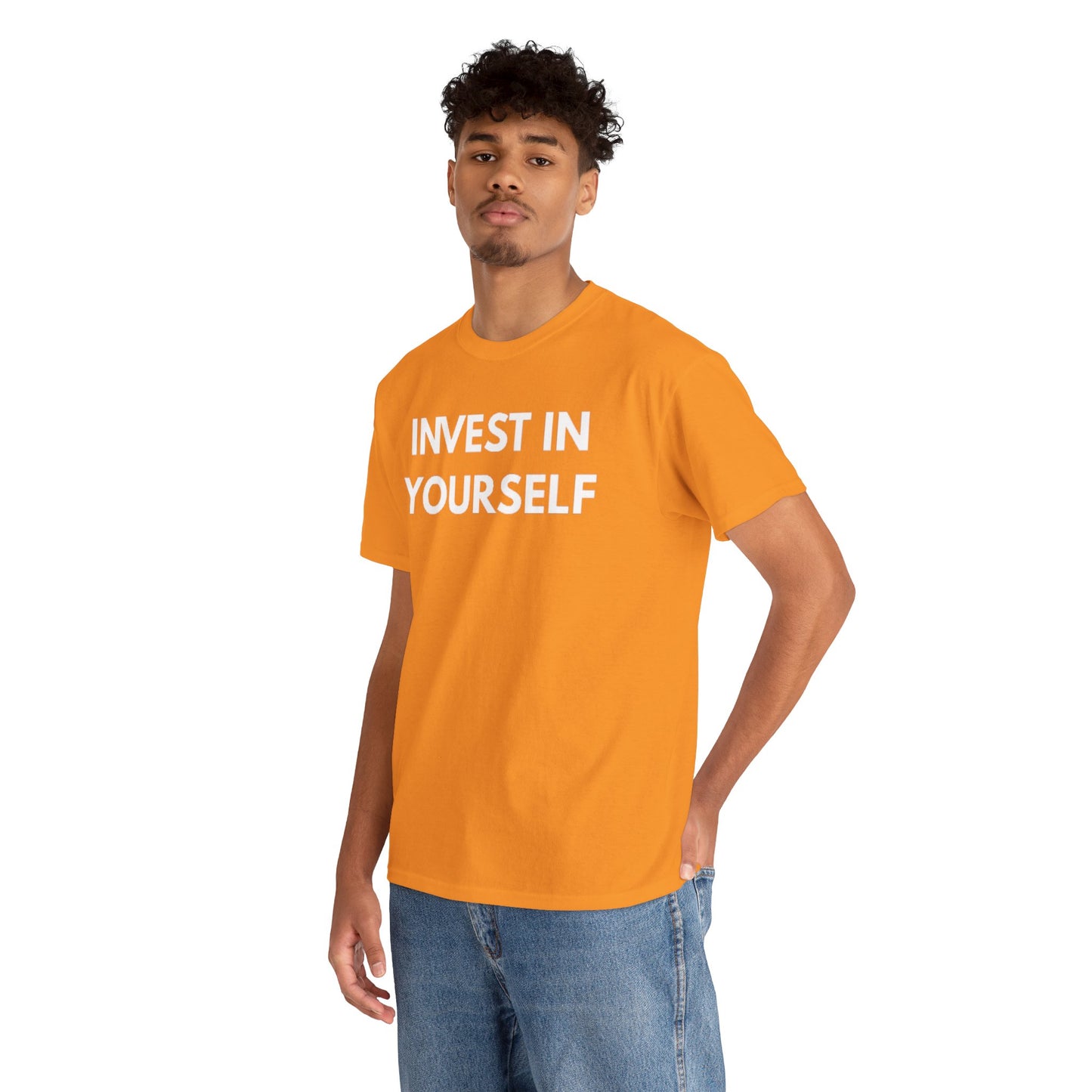 Empowering Message Tee - Invest in Yourself, Motivational Shirt, Unisex Cotton Tee, Gift for Entrepreneurs, Self-Care Apparel, Daily [...]