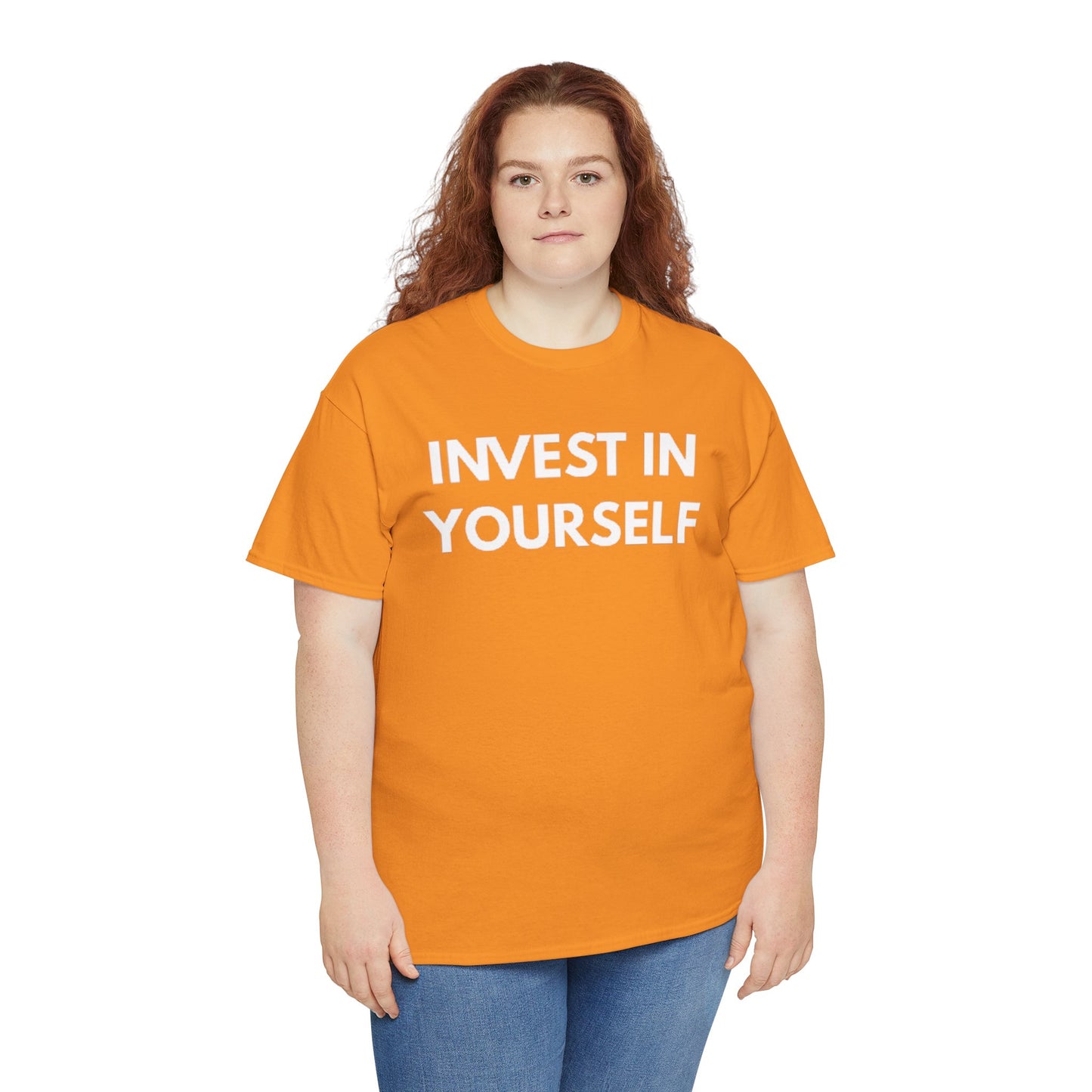 Empowering Message Tee - Invest in Yourself, Motivational Shirt, Unisex Cotton Tee, Gift for Entrepreneurs, Self-Care Apparel, Daily [...]