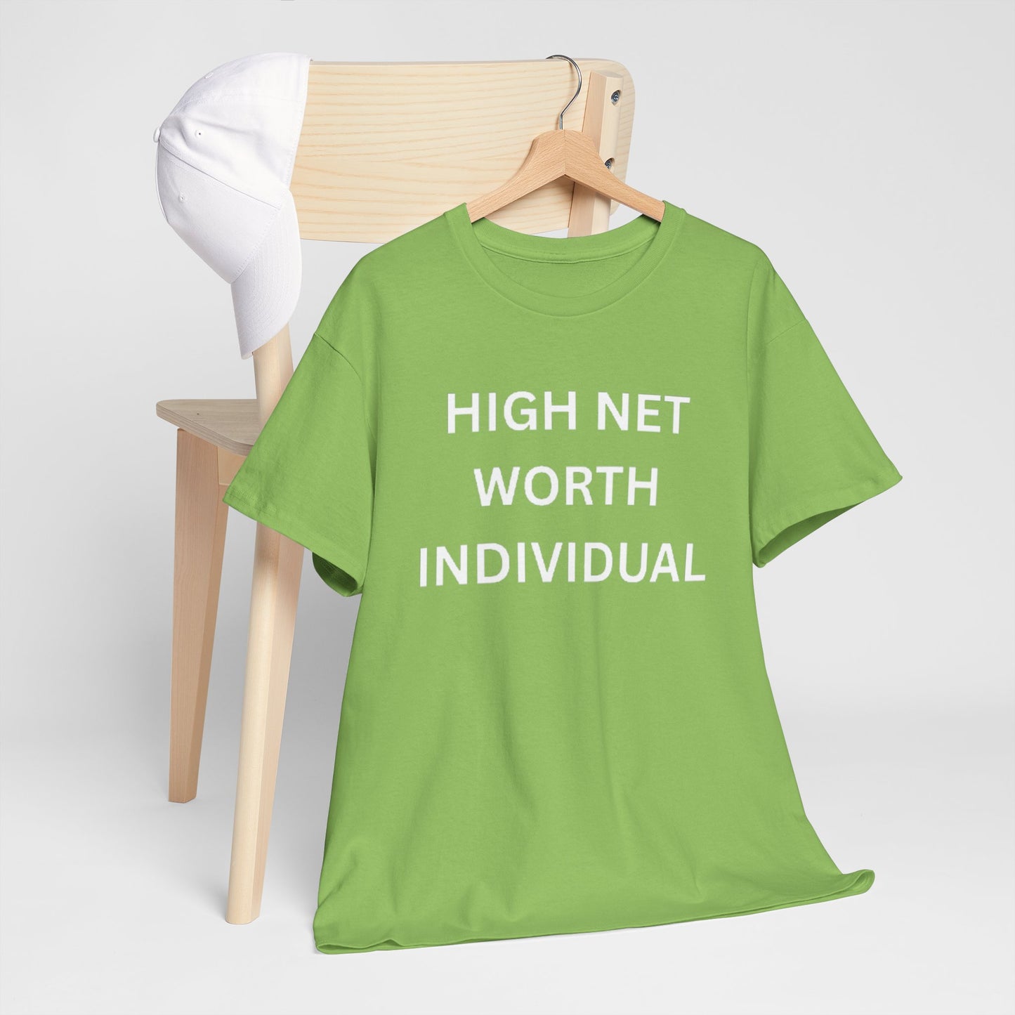 High Net Worth Individual Tee, Funny T-Shirt, Gift for Wealthy Friends, Casual Wear, Everyday Humor Shirt, Budget Friendly Style