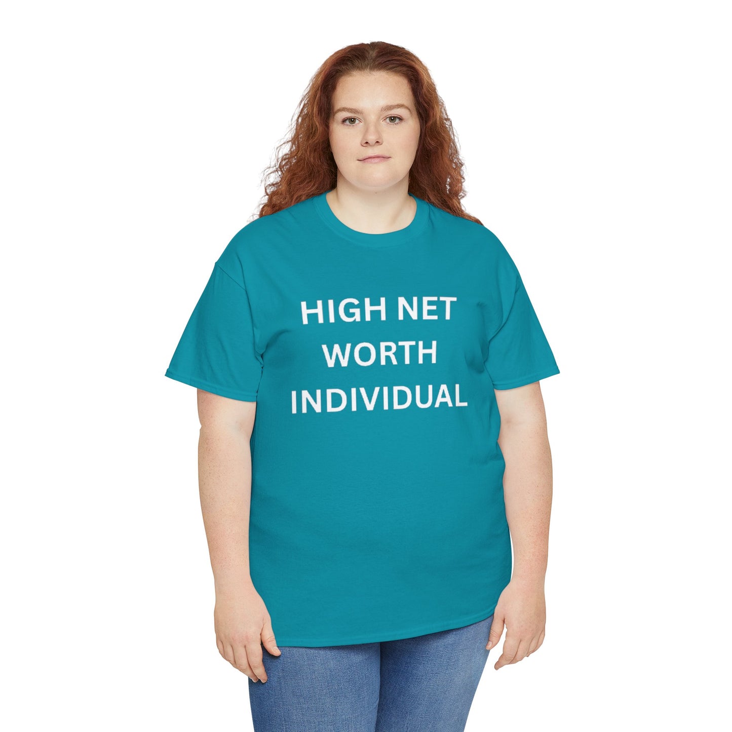 High Net Worth Individual Tee, Funny T-Shirt, Gift for Wealthy Friends, Casual Wear, Everyday Humor Shirt, Budget Friendly Style