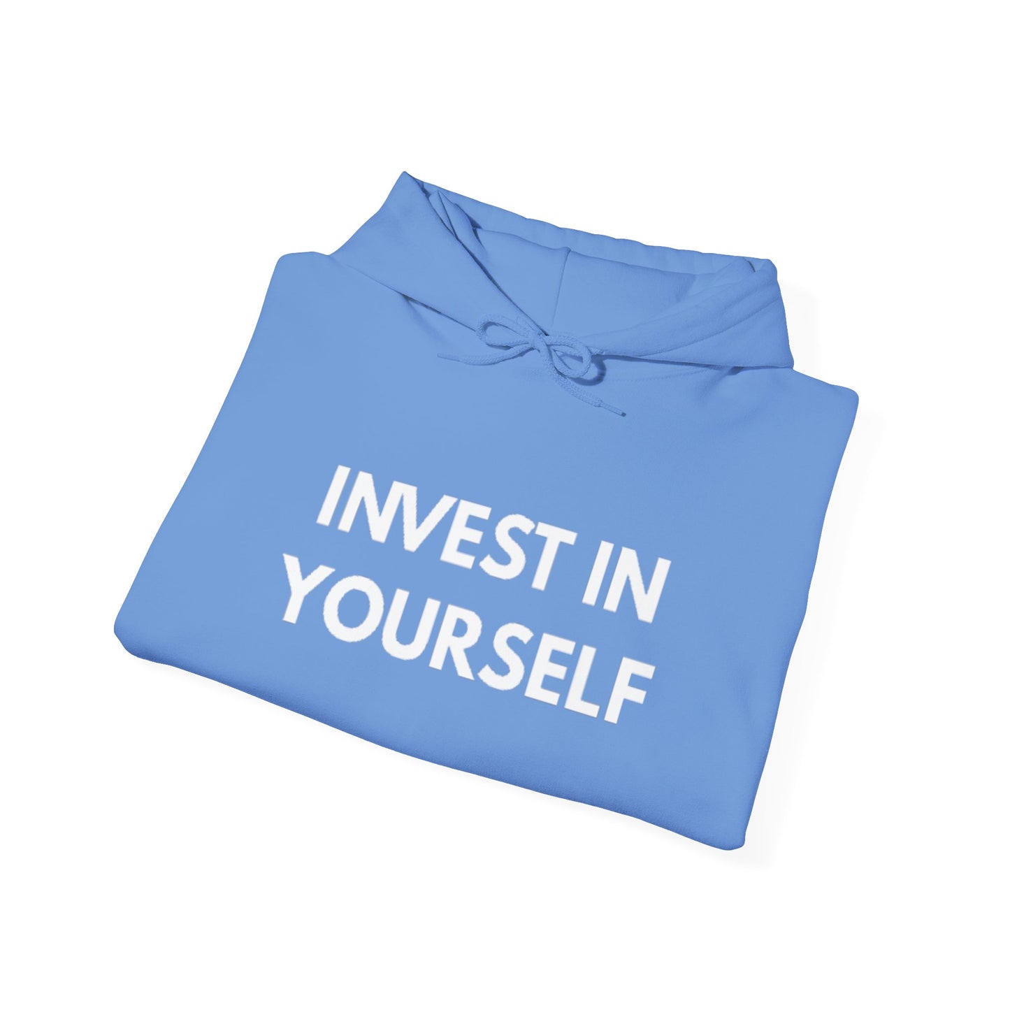 Invest In Yourself Hoodie, Motivational Sweatshirt for Self-Care, Unisex Comfortable Hoodie, Gift for Friends, Cozy Everyday Wear