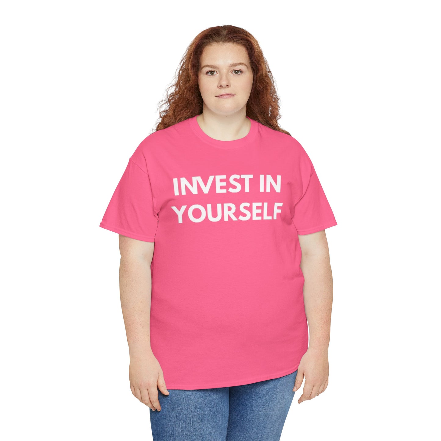 Empowering Message Tee - Invest in Yourself, Motivational Shirt, Unisex Cotton Tee, Gift for Entrepreneurs, Self-Care Apparel, Daily [...]