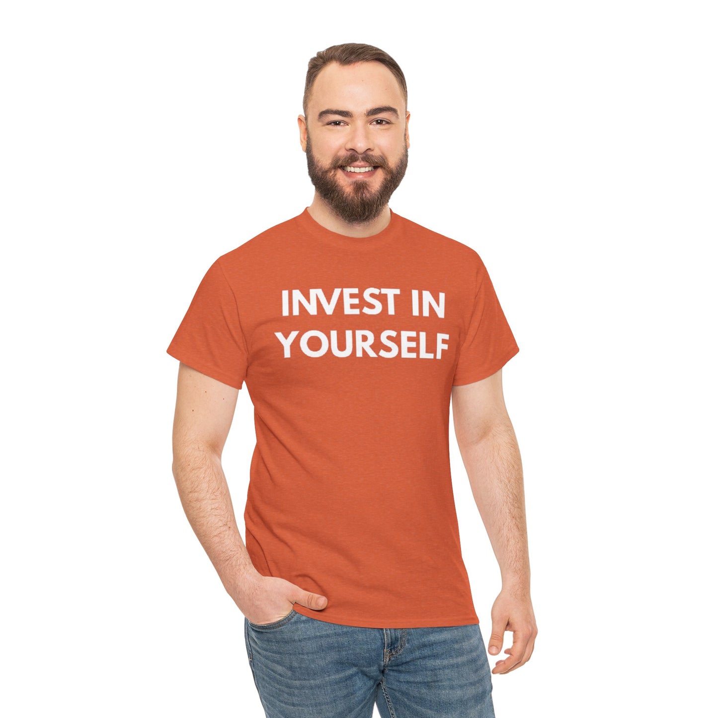 Empowering Message Tee - Invest in Yourself, Motivational Shirt, Unisex Cotton Tee, Gift for Entrepreneurs, Self-Care Apparel, Daily [...]