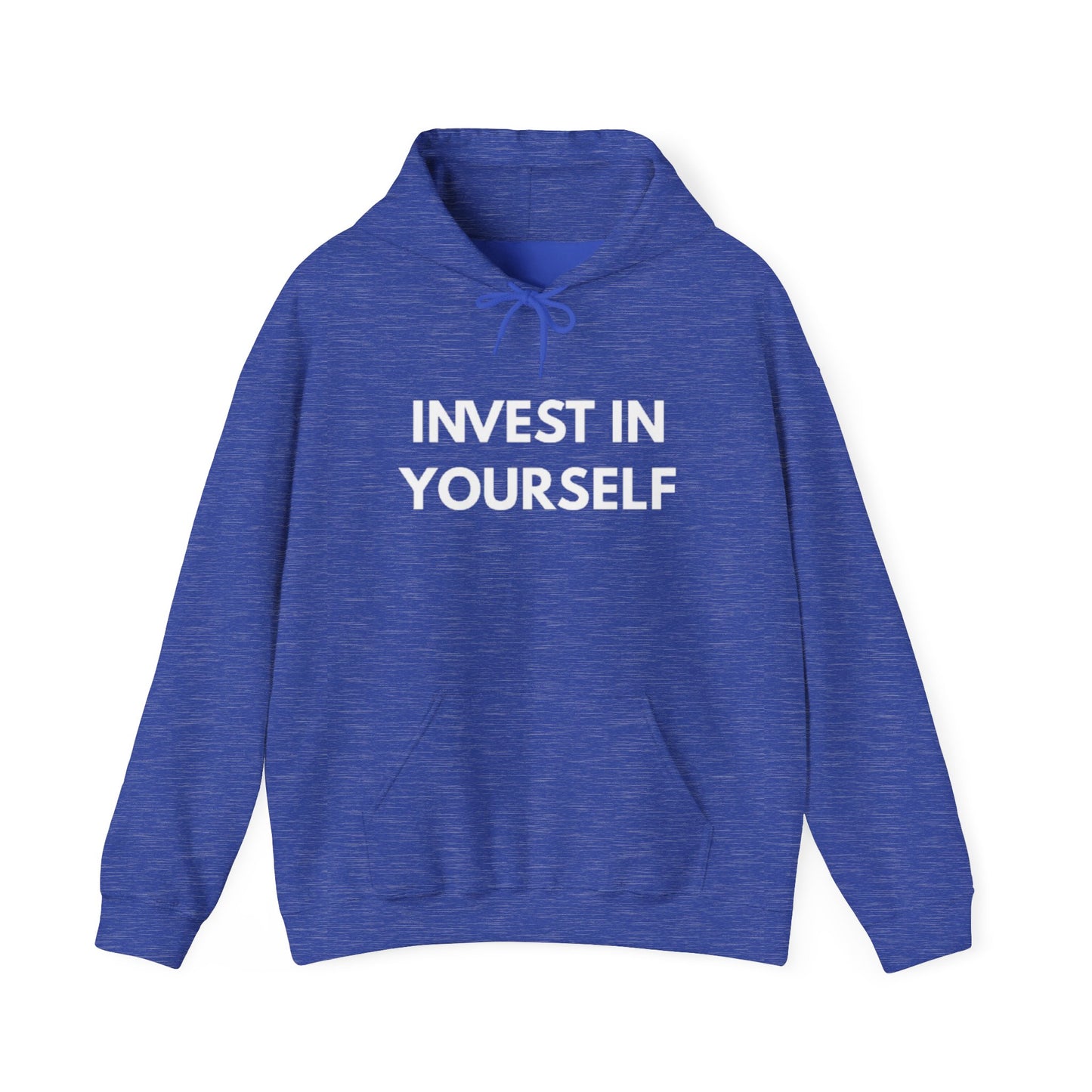 Invest In Yourself Hoodie, Motivational Sweatshirt for Self-Care, Unisex Comfortable Hoodie, Gift for Friends, Cozy Everyday Wear