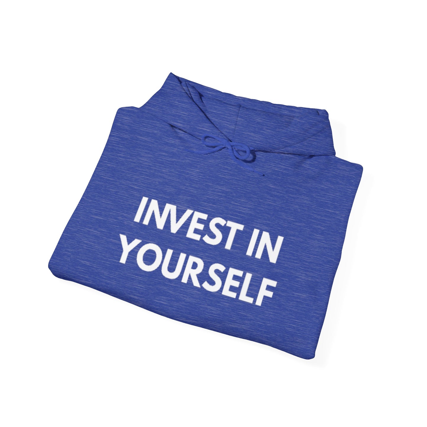 Invest In Yourself Hoodie, Motivational Sweatshirt for Self-Care, Unisex Comfortable Hoodie, Gift for Friends, Cozy Everyday Wear