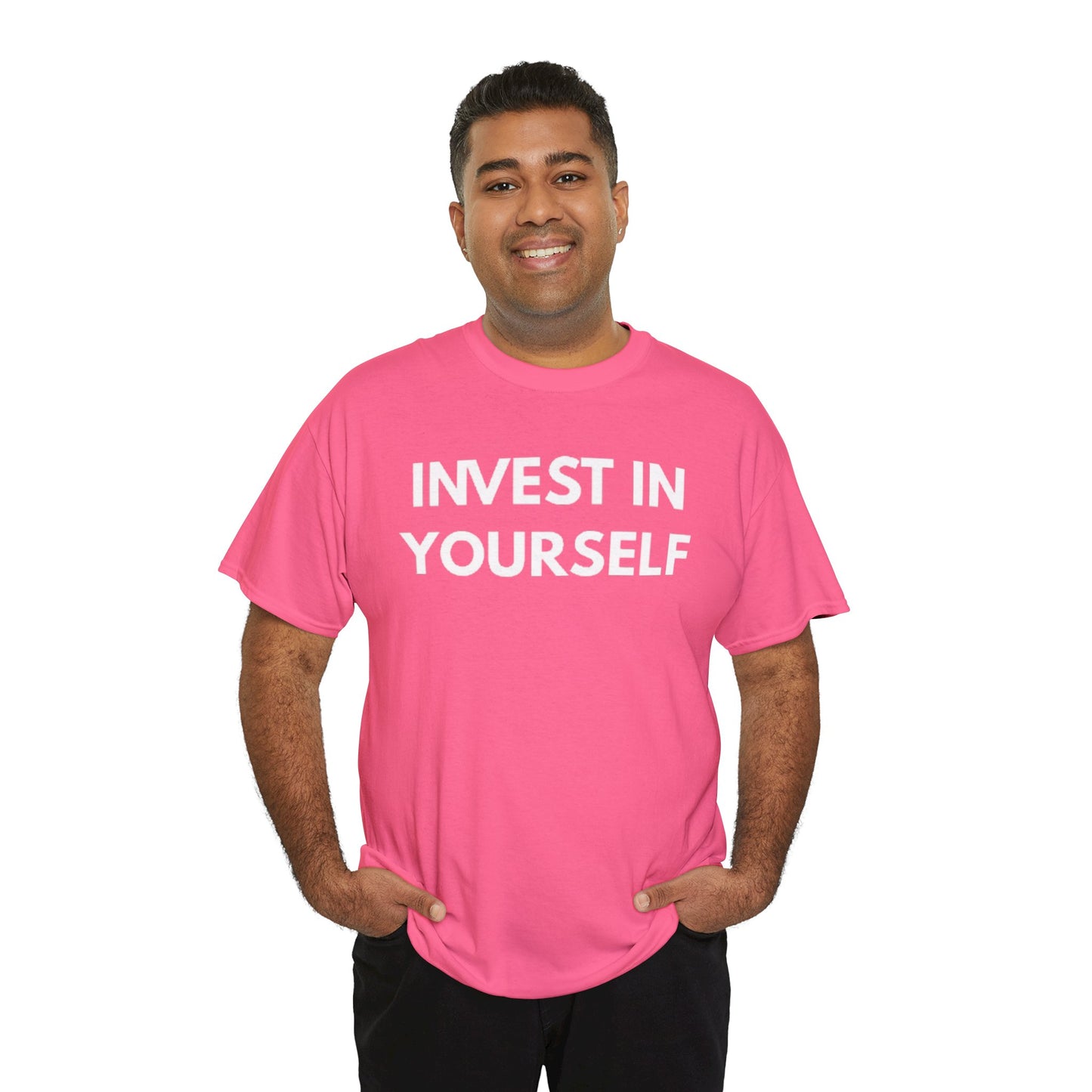 Empowering Message Tee - Invest in Yourself, Motivational Shirt, Unisex Cotton Tee, Gift for Entrepreneurs, Self-Care Apparel, Daily [...]