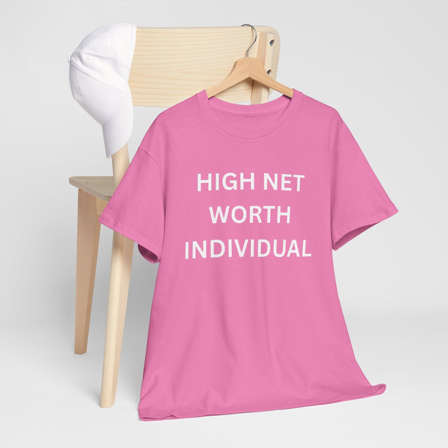 High Net Worth Individual Tee, Funny T-Shirt, Gift for Wealthy Friends, Casual Wear, Everyday Humor Shirt, Budget Friendly Style
