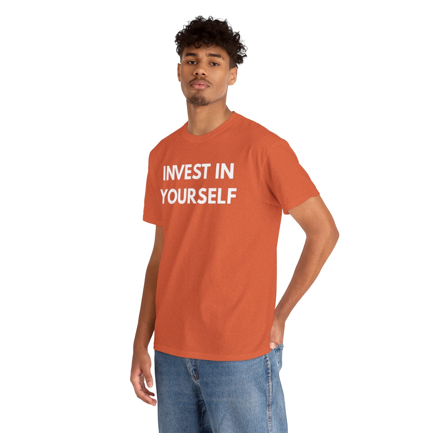 Empowering Message Tee - Invest in Yourself, Motivational Shirt, Unisex Cotton Tee, Gift for Entrepreneurs, Self-Care Apparel, Daily [...]