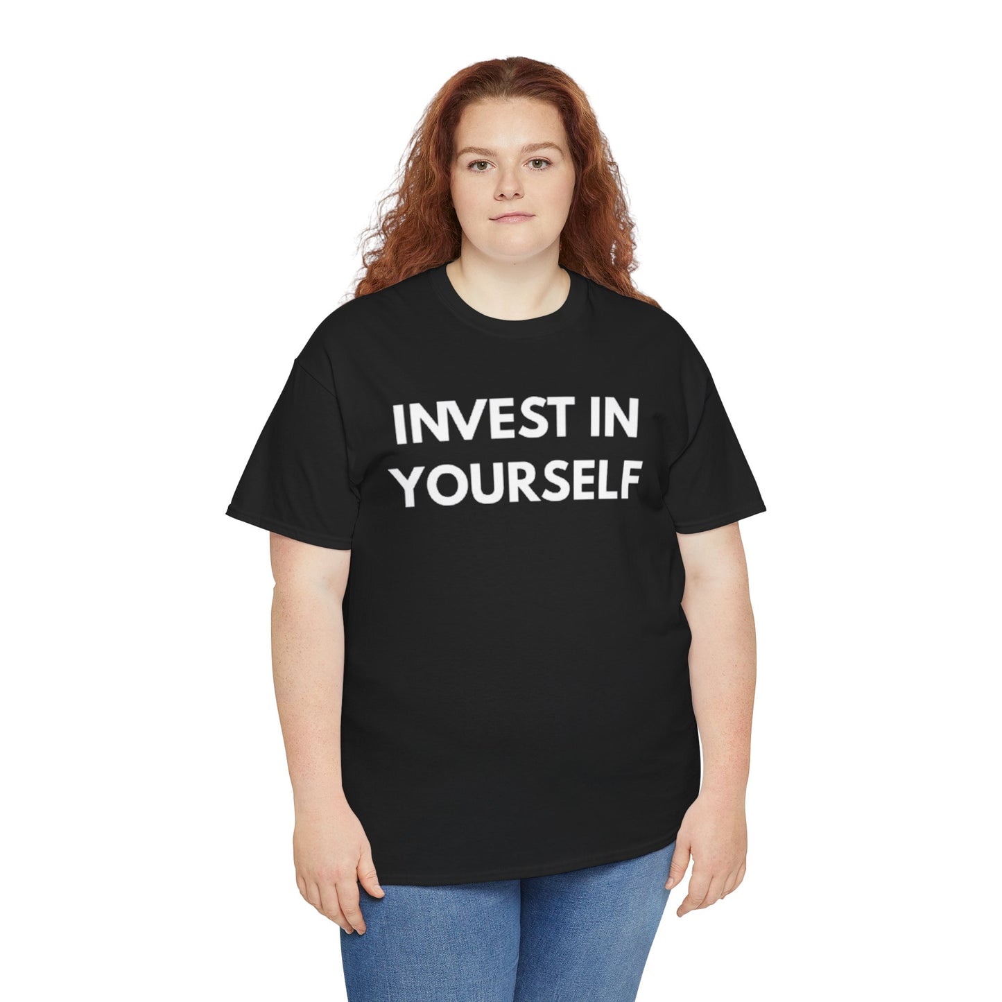 Empowering Message Tee - Invest in Yourself, Motivational Shirt, Unisex Cotton Tee, Gift for Entrepreneurs, Self-Care Apparel, Daily [...]