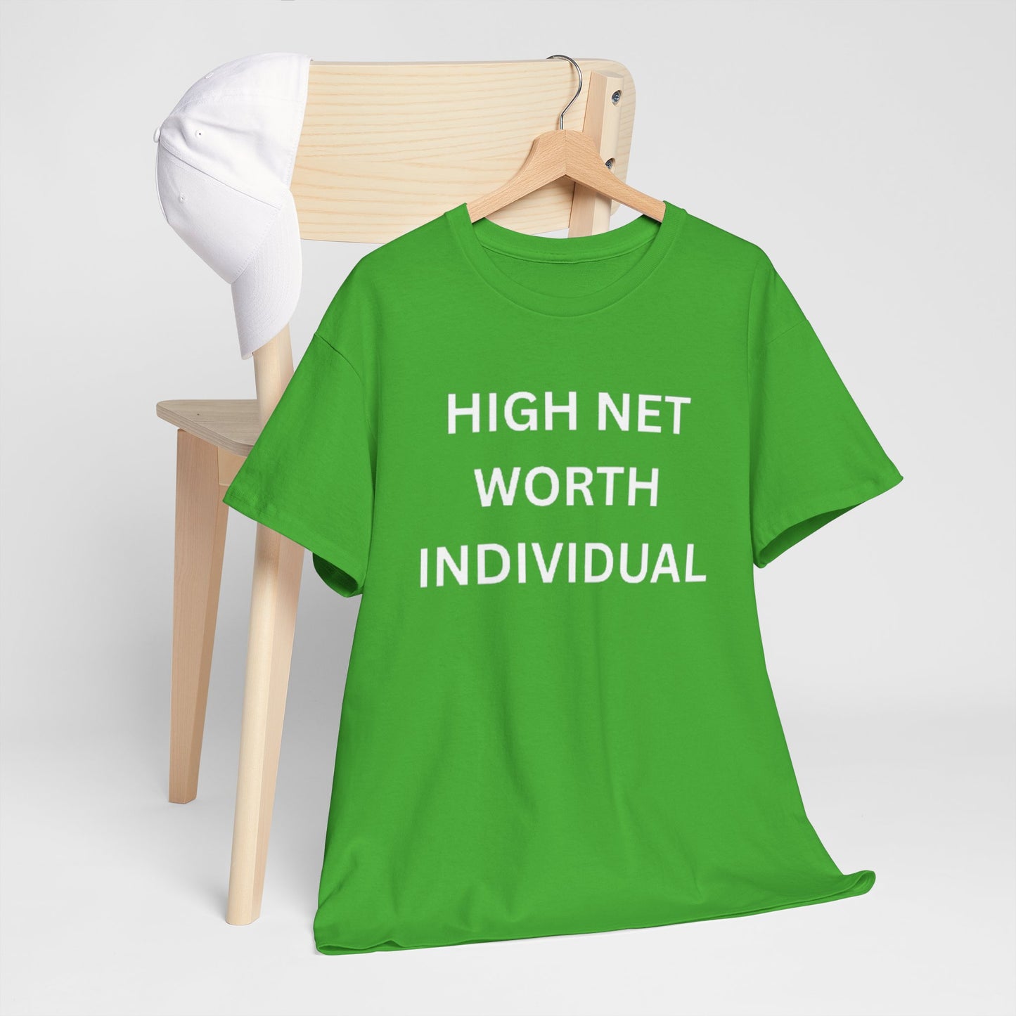 High Net Worth Individual Tee, Funny T-Shirt, Gift for Wealthy Friends, Casual Wear, Everyday Humor Shirt, Budget Friendly Style