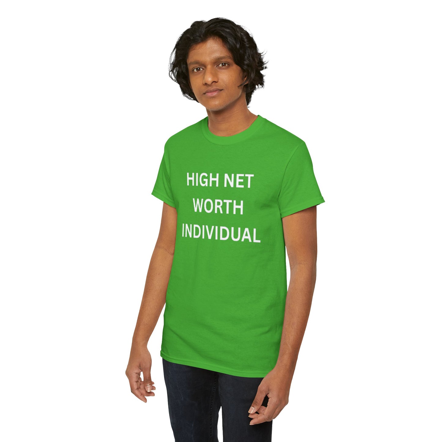 High Net Worth Individual Tee, Funny T-Shirt, Gift for Wealthy Friends, Casual Wear, Everyday Humor Shirt, Budget Friendly Style