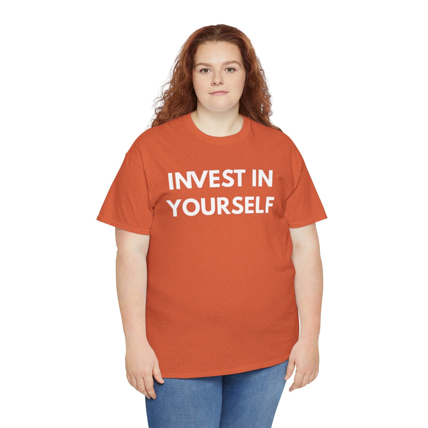 Empowering Message Tee - Invest in Yourself, Motivational Shirt, Unisex Cotton Tee, Gift for Entrepreneurs, Self-Care Apparel, Daily [...]