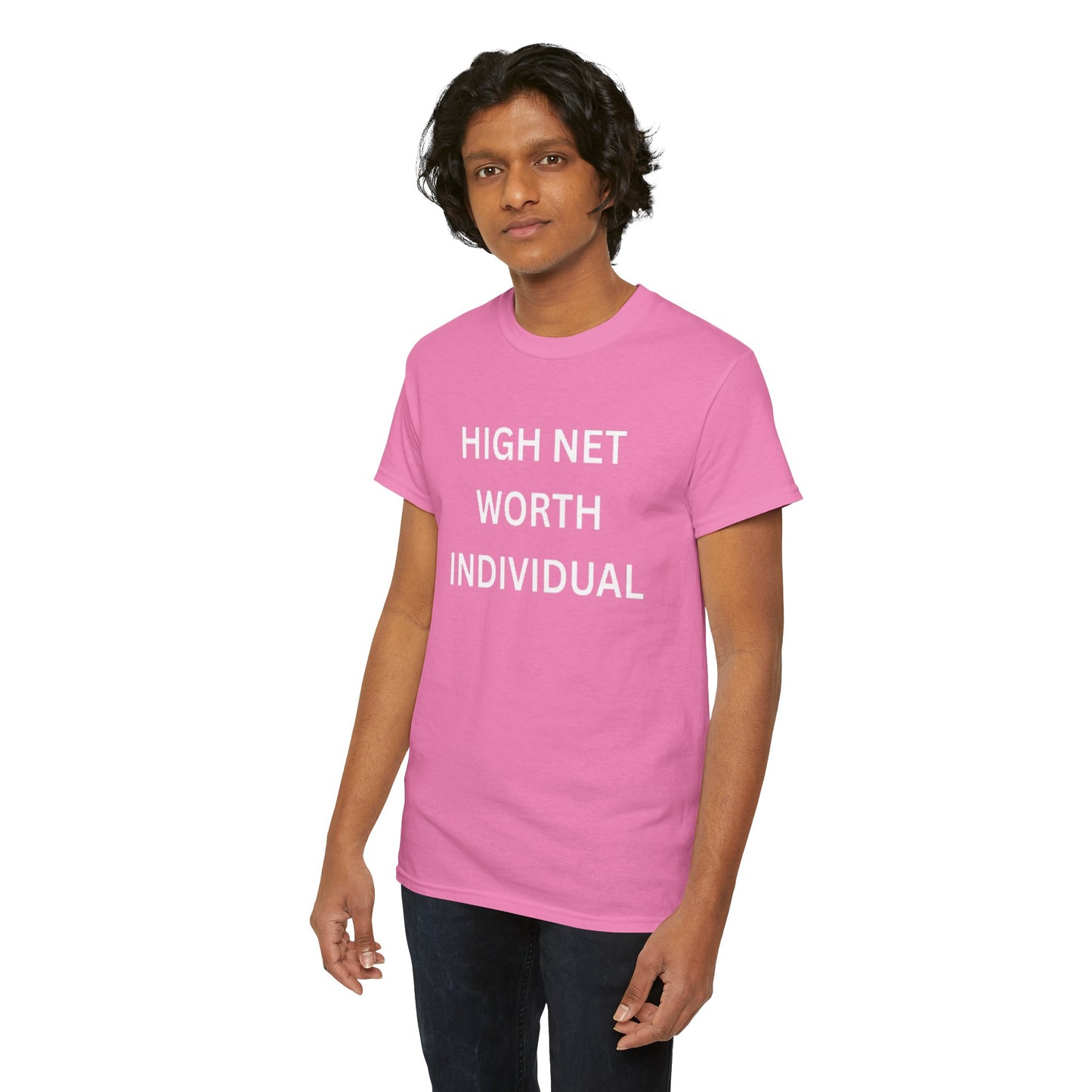 High Net Worth Individual Tee, Funny T-Shirt, Gift for Wealthy Friends, Casual Wear, Everyday Humor Shirt, Budget Friendly Style