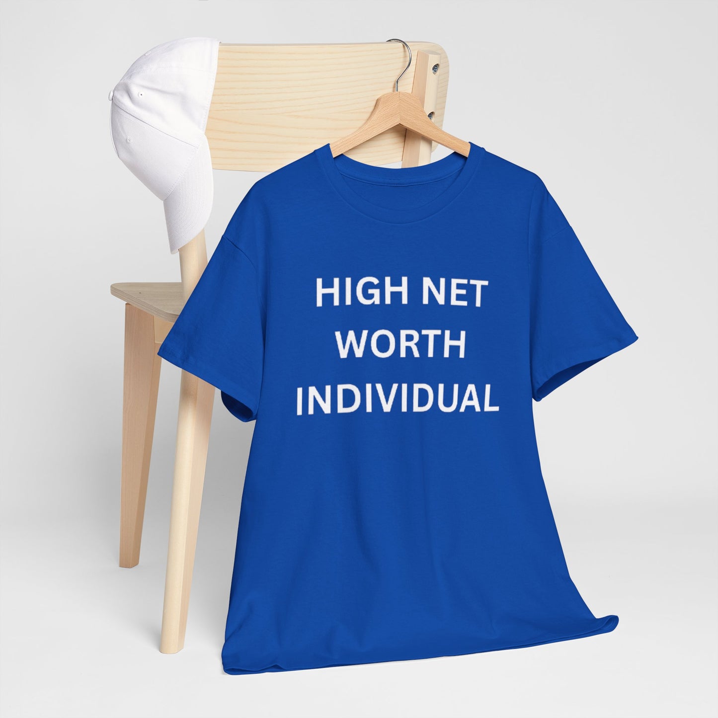 High Net Worth Individual Tee, Funny T-Shirt, Gift for Wealthy Friends, Casual Wear, Everyday Humor Shirt, Budget Friendly Style