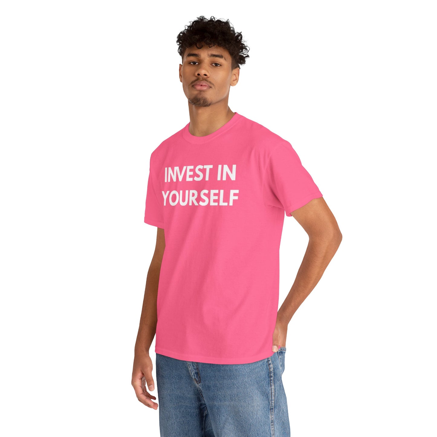 Empowering Message Tee - Invest in Yourself, Motivational Shirt, Unisex Cotton Tee, Gift for Entrepreneurs, Self-Care Apparel, Daily [...]