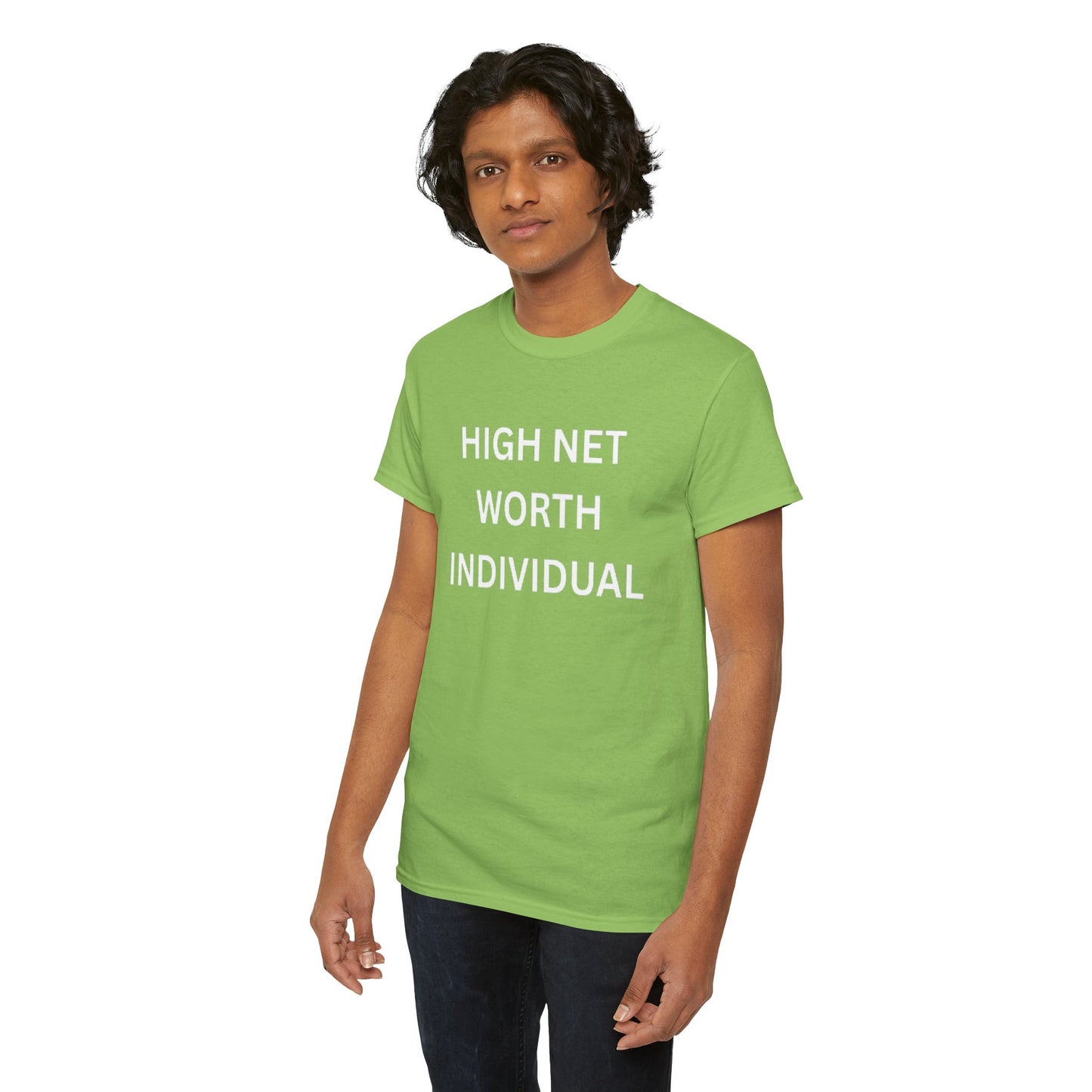 High Net Worth Individual Tee, Funny T-Shirt, Gift for Wealthy Friends, Casual Wear, Everyday Humor Shirt, Budget Friendly Style