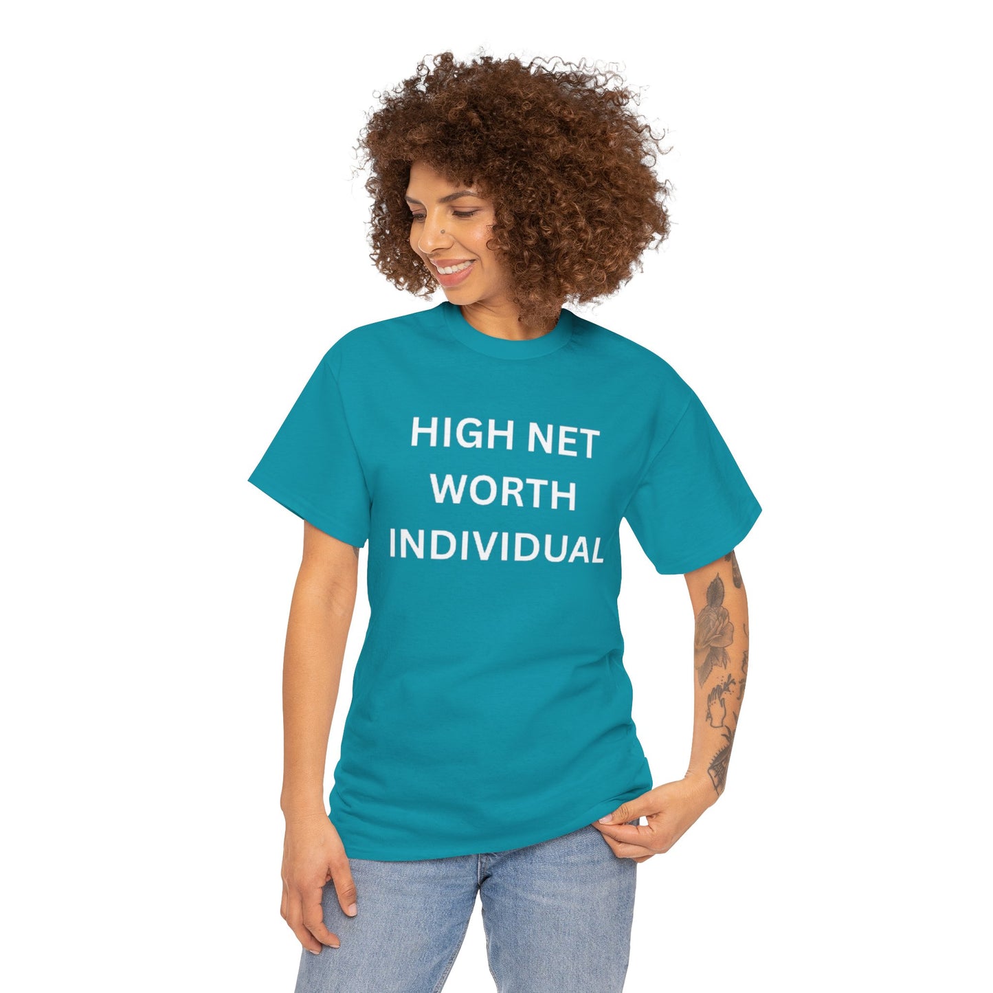 High Net Worth Individual Tee, Funny T-Shirt, Gift for Wealthy Friends, Casual Wear, Everyday Humor Shirt, Budget Friendly Style