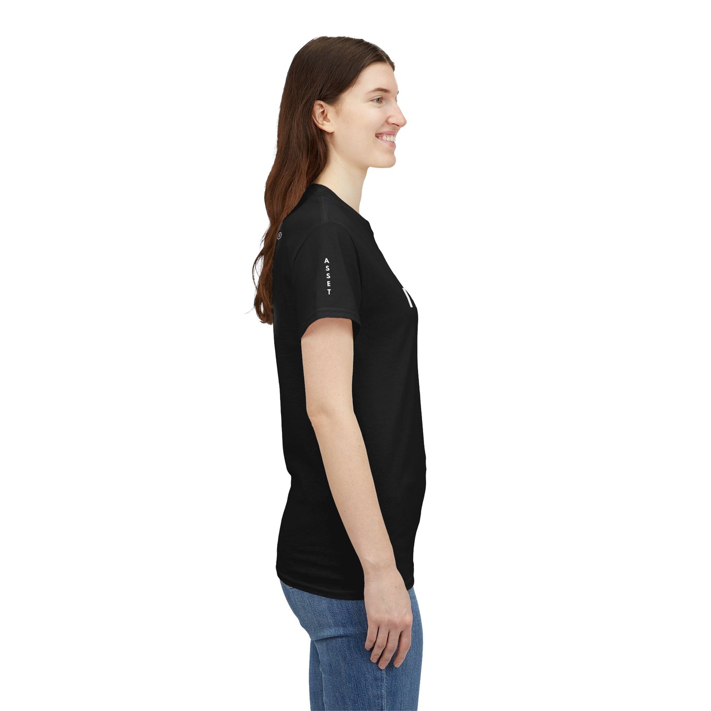 Empowering Statement Tee - I AM THE ASSET, Unisex Cotton Shirt for Motivation, Gift for Entrepreneurs, Casual Wear