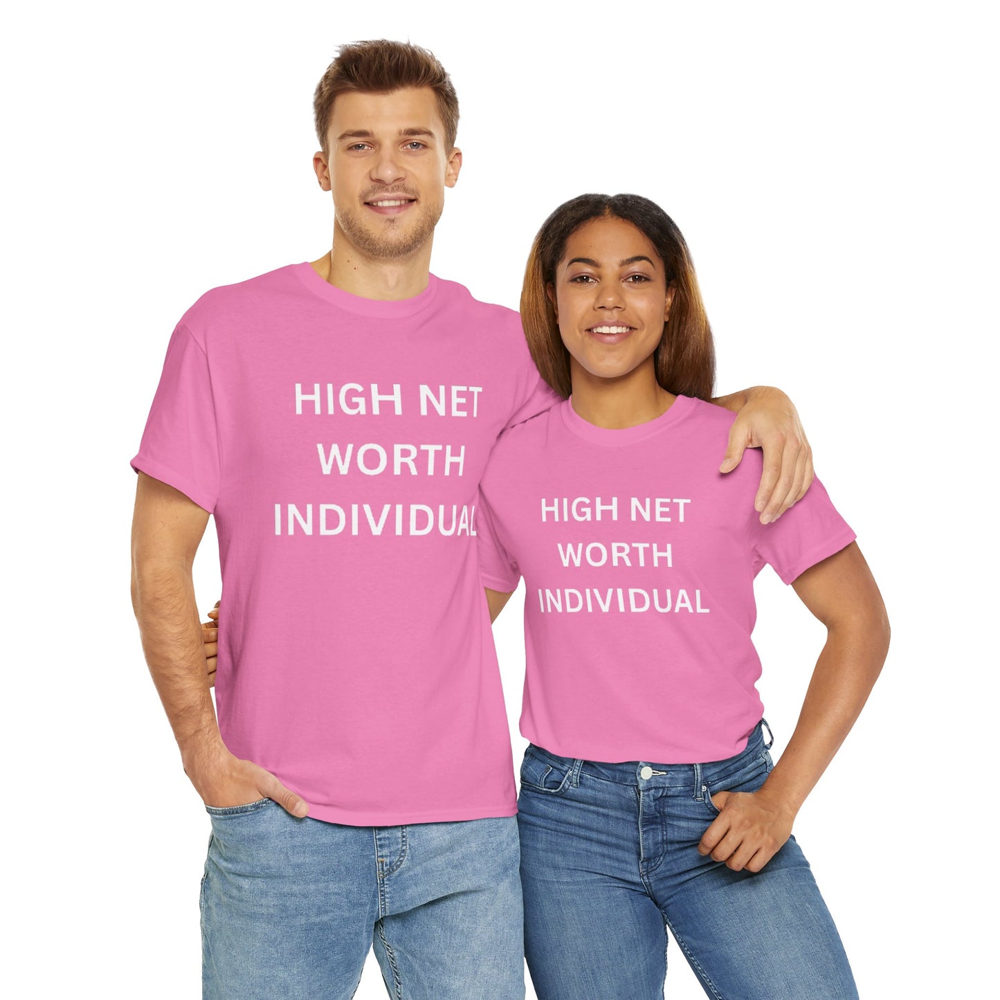 High Net Worth Individual Tee, Funny T-Shirt, Gift for Wealthy Friends, Casual Wear, Everyday Humor Shirt, Budget Friendly Style