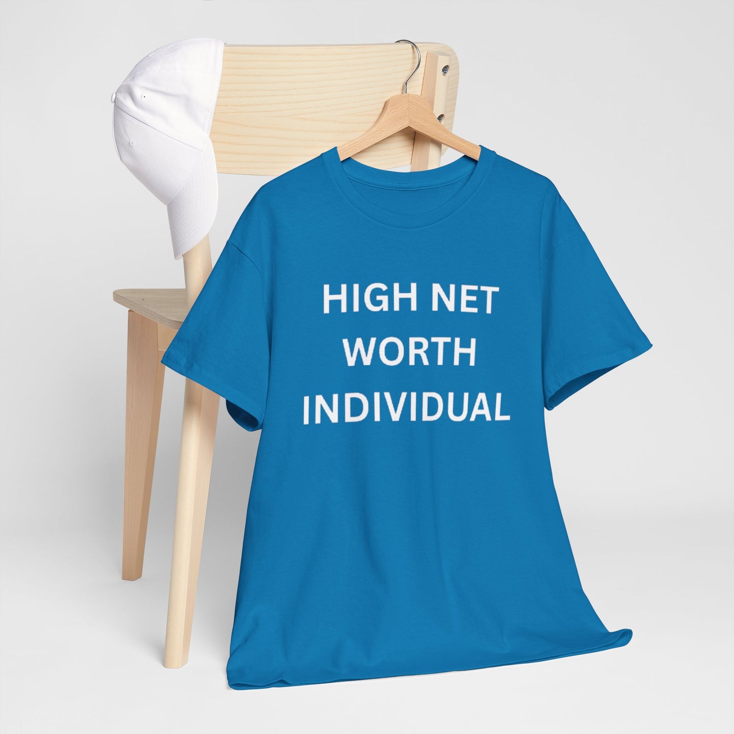 High Net Worth Individual Tee, Funny T-Shirt, Gift for Wealthy Friends, Casual Wear, Everyday Humor Shirt, Budget Friendly Style